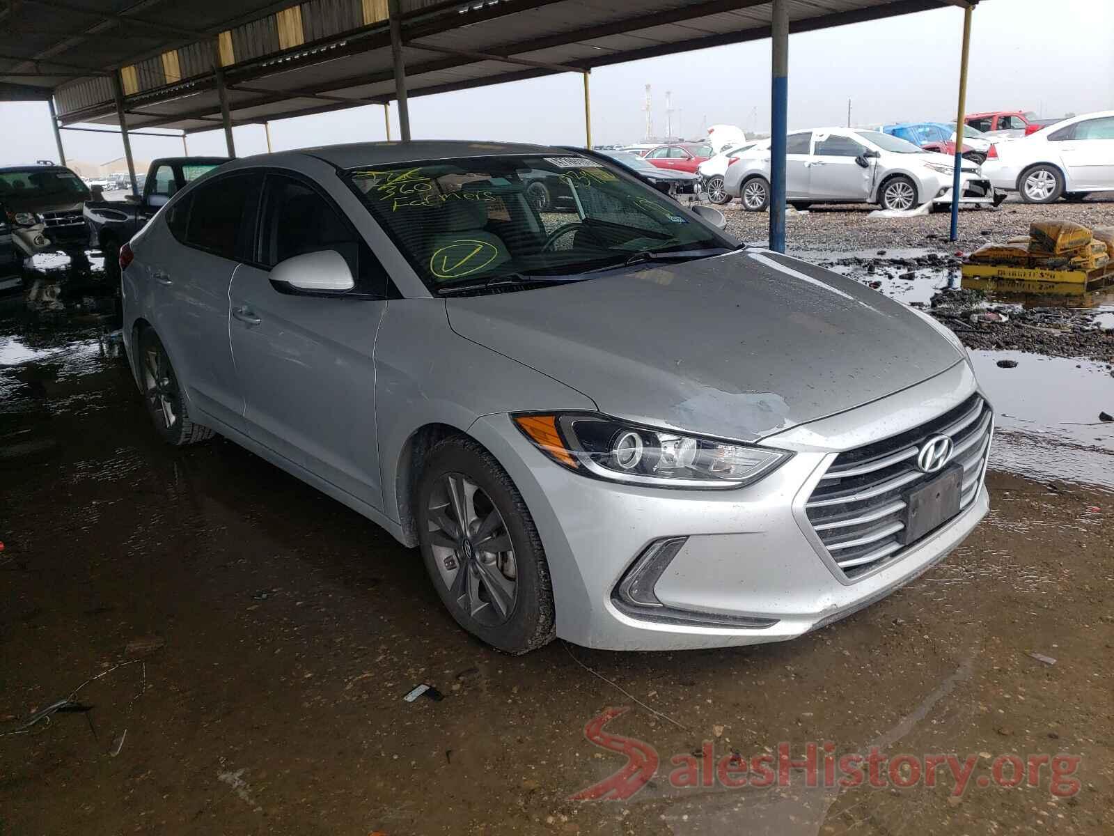 5NPD84LF2HH039186 2017 HYUNDAI ELANTRA