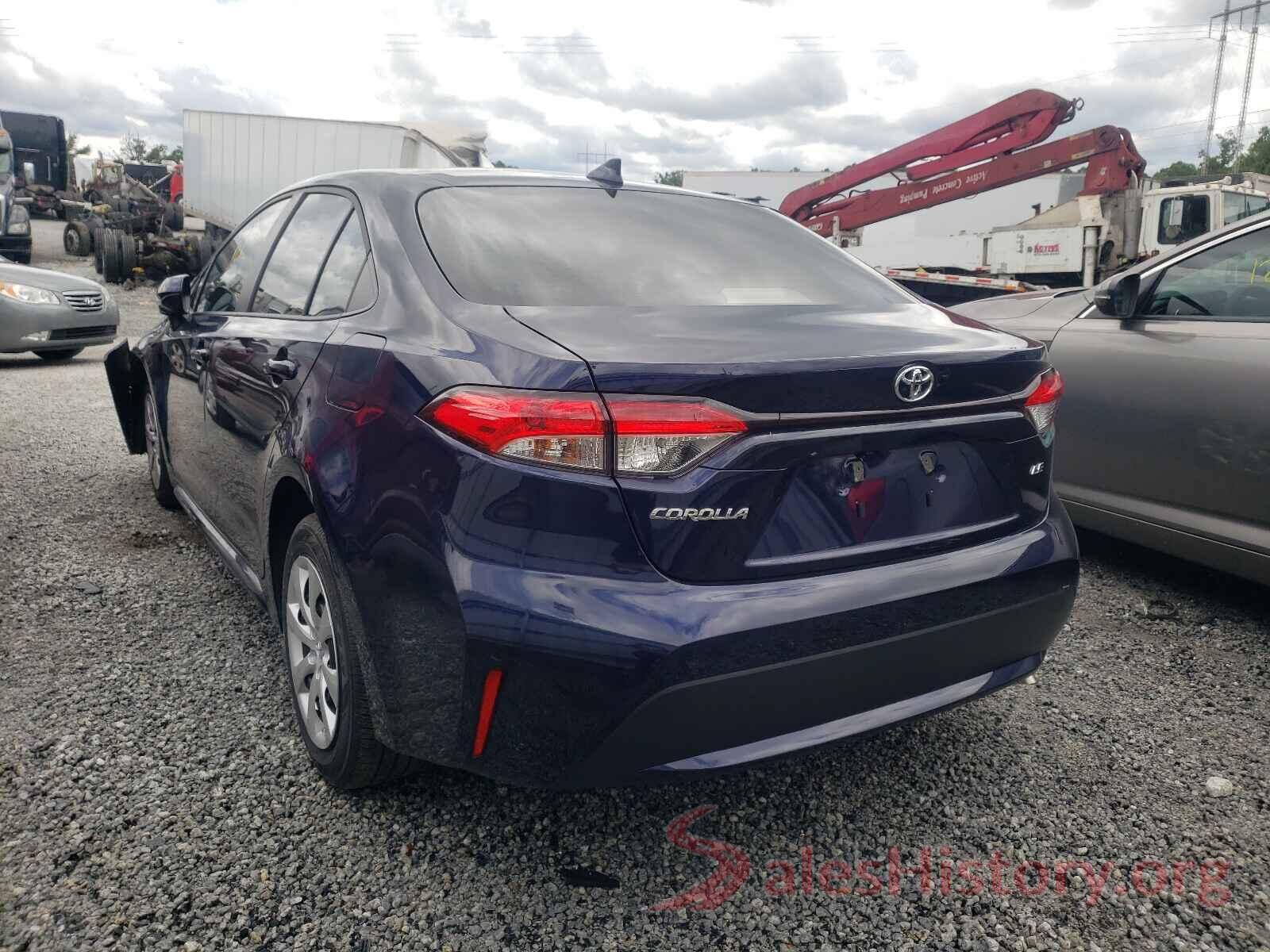 JTDEPMAE4MJ176830 2021 TOYOTA COROLLA