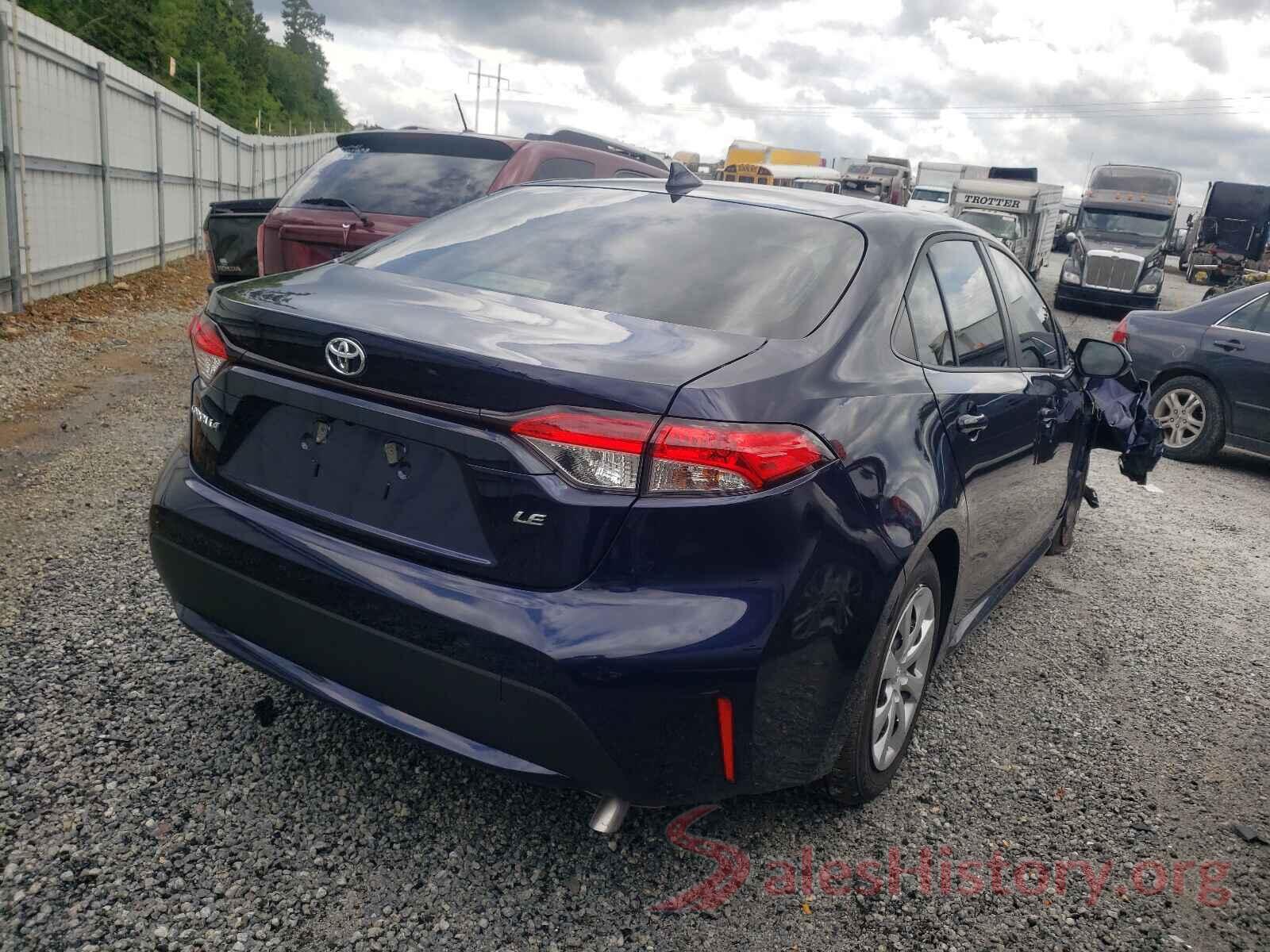 JTDEPMAE4MJ176830 2021 TOYOTA COROLLA