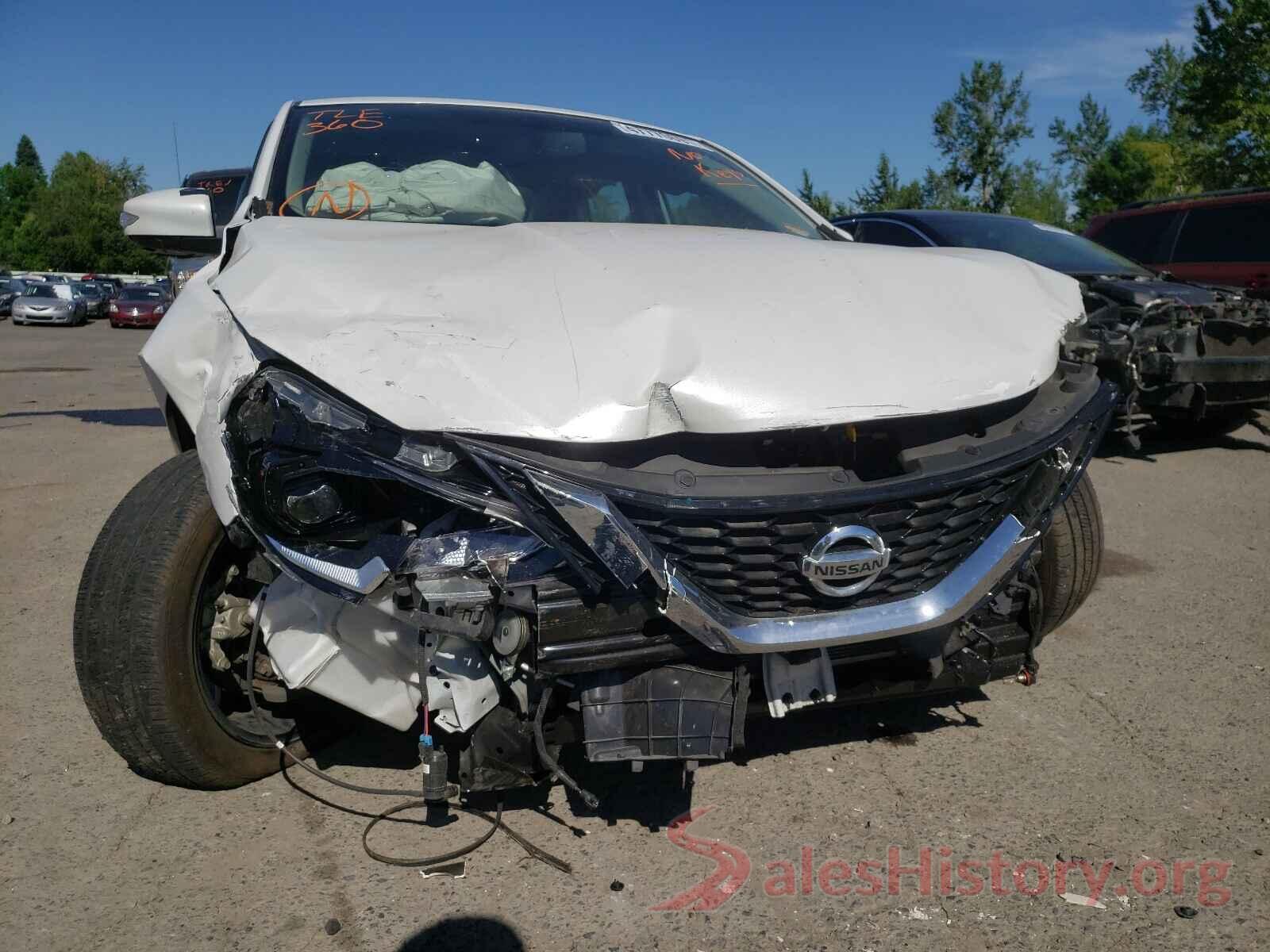 3N1AB7AP0KY301821 2019 NISSAN SENTRA