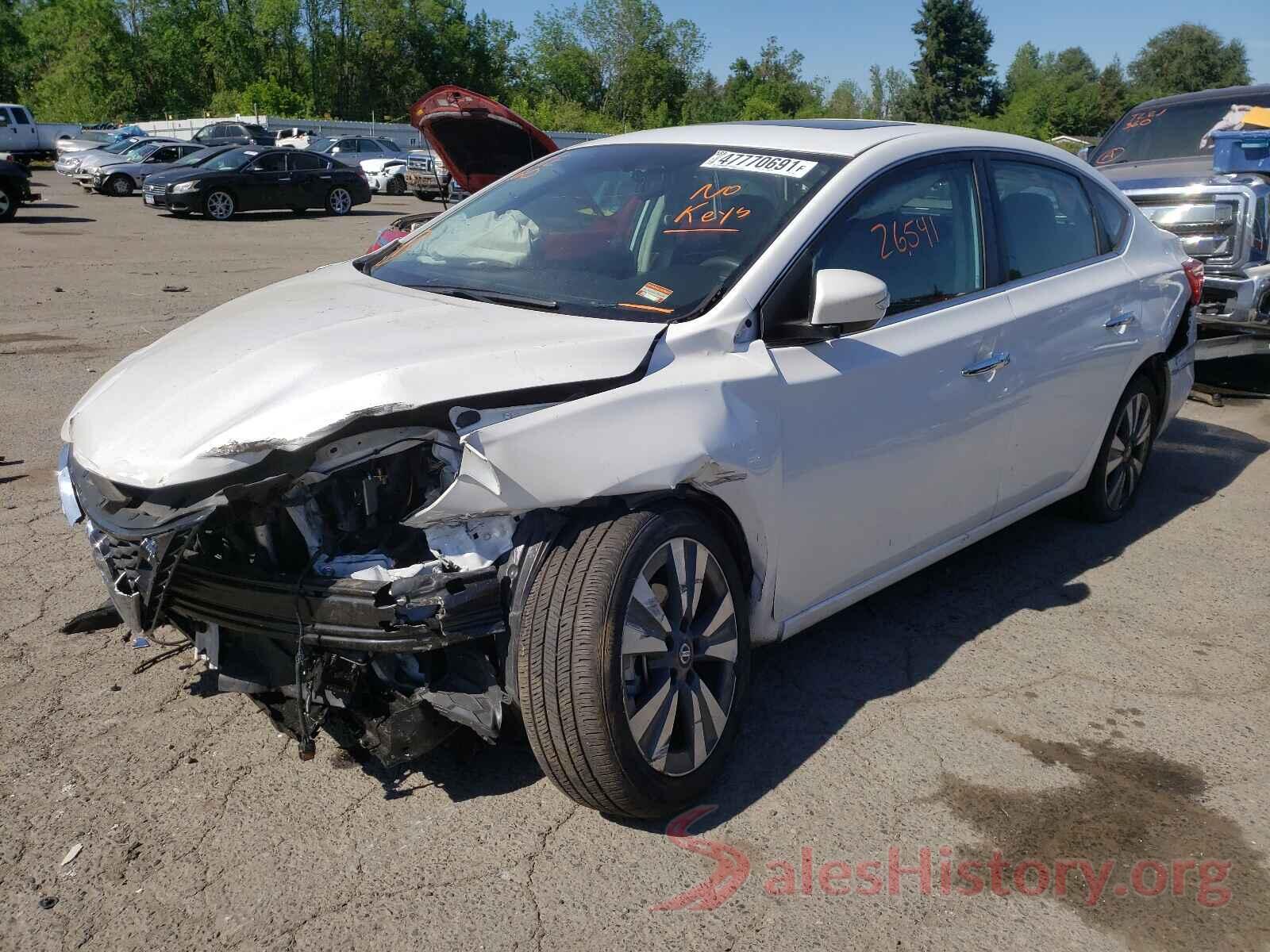 3N1AB7AP0KY301821 2019 NISSAN SENTRA