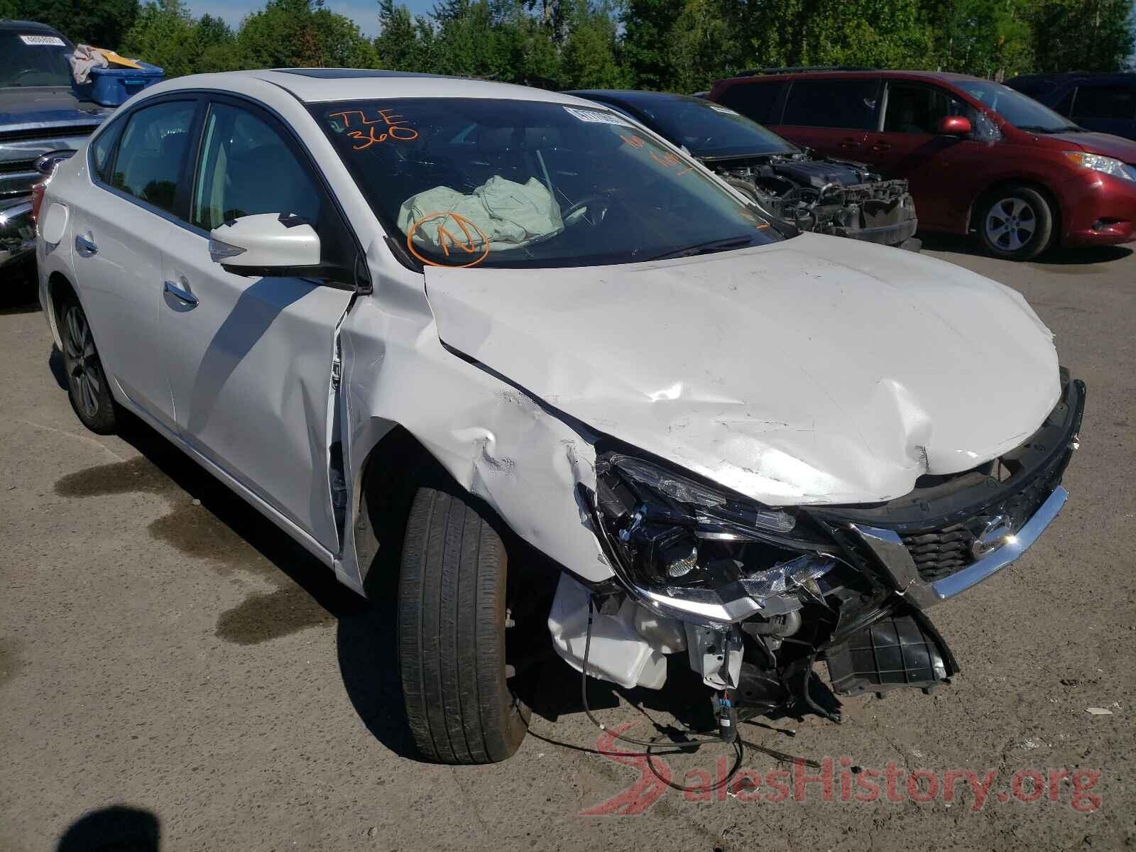 3N1AB7AP0KY301821 2019 NISSAN SENTRA