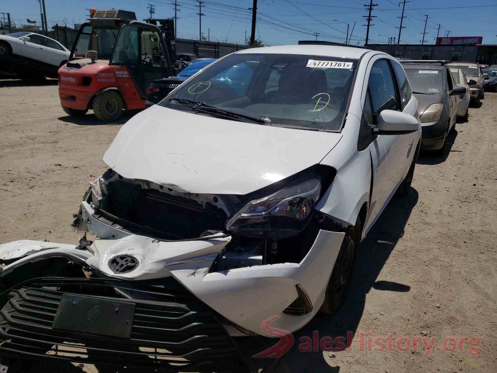 VNKJTUD32JA090603 2018 TOYOTA YARIS