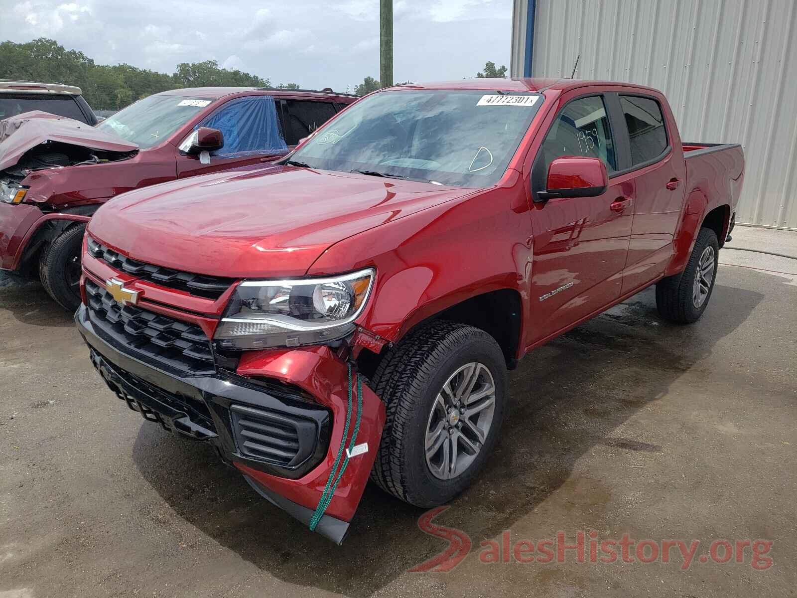 1GCGSBEA8M1257994 2021 CHEVROLET COLORADO