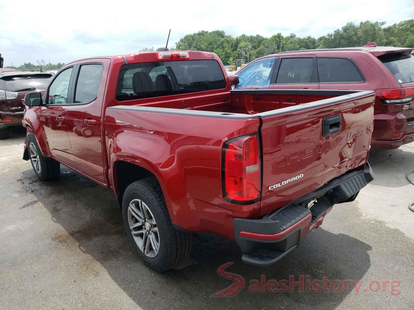 1GCGSBEA8M1257994 2021 CHEVROLET COLORADO