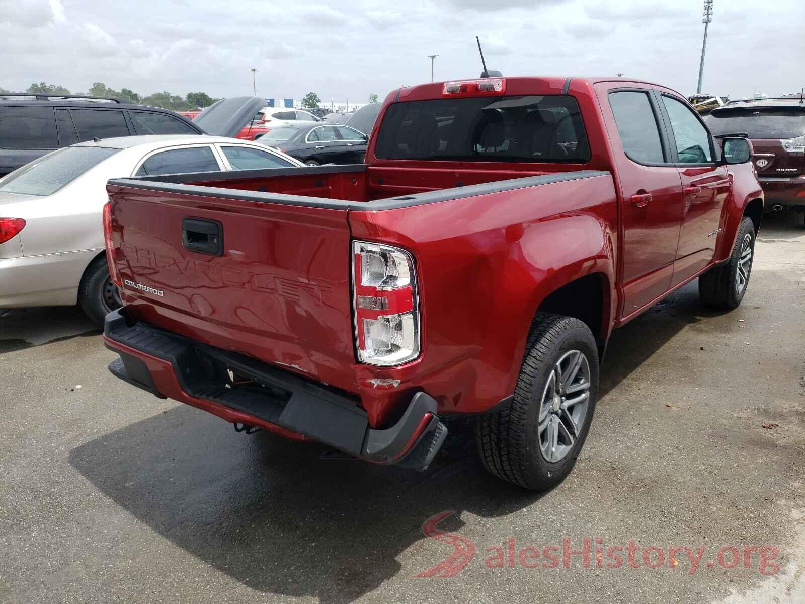 1GCGSBEA8M1257994 2021 CHEVROLET COLORADO