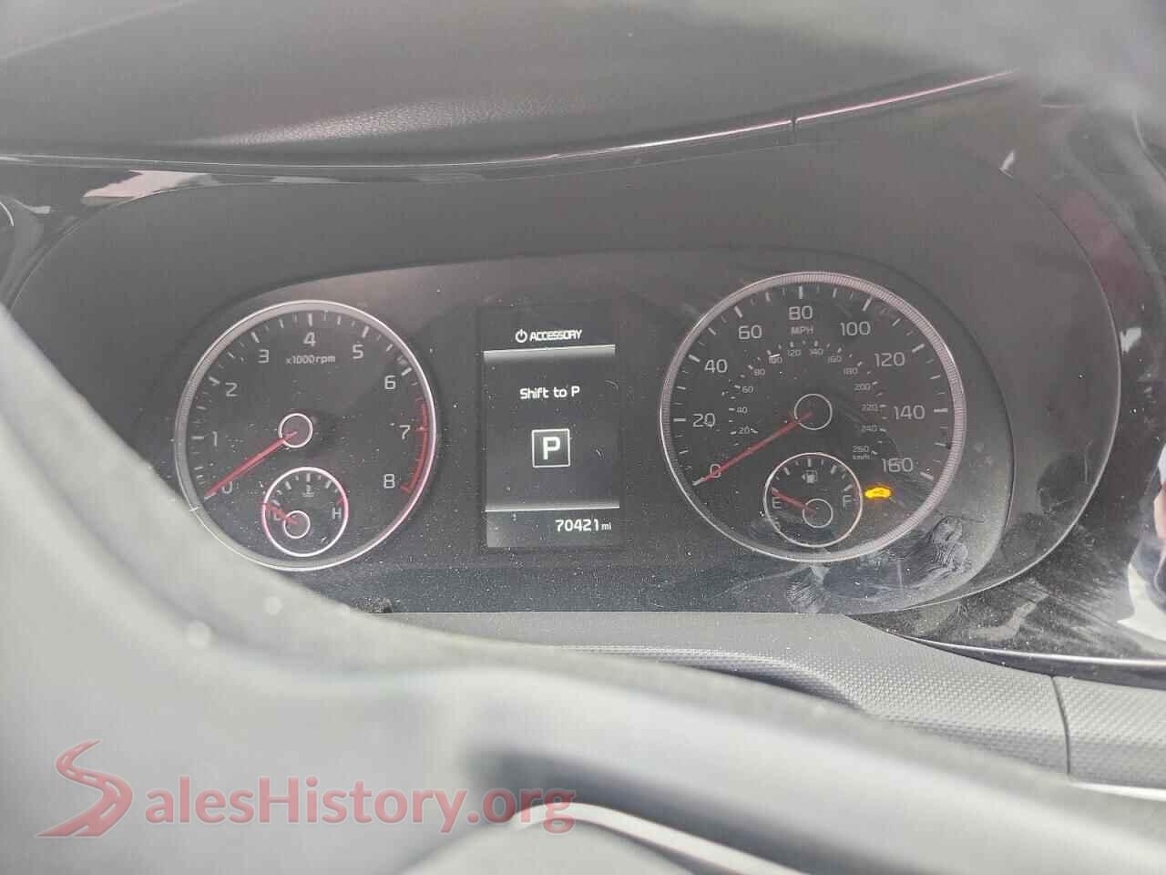 2022 KIA K5 VIN 5XXG64J21NG126474, interior center console