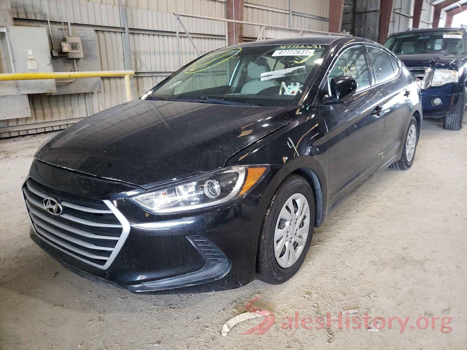 5NPD74LFXJH380201 2018 HYUNDAI ELANTRA