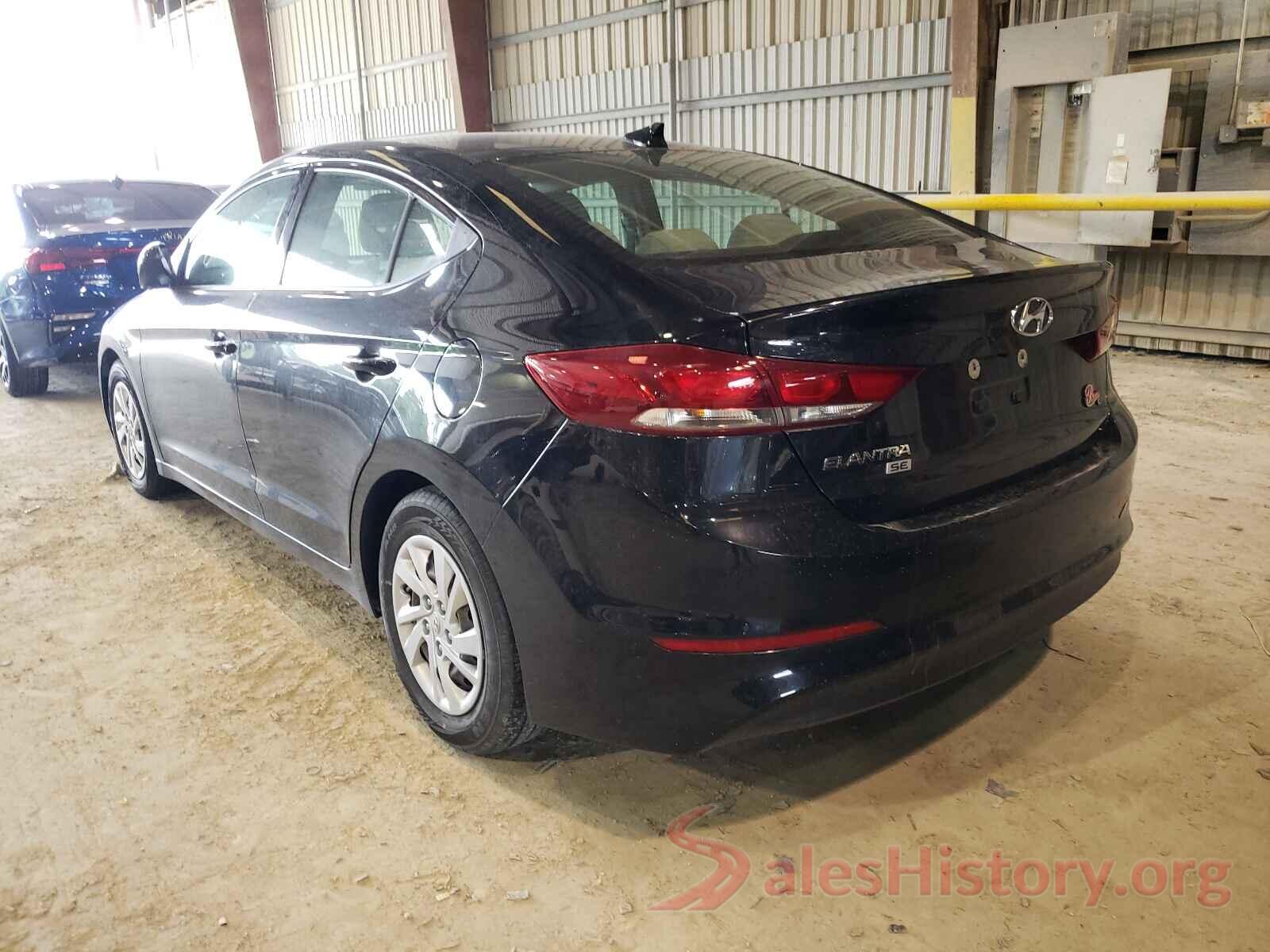 5NPD74LFXJH380201 2018 HYUNDAI ELANTRA