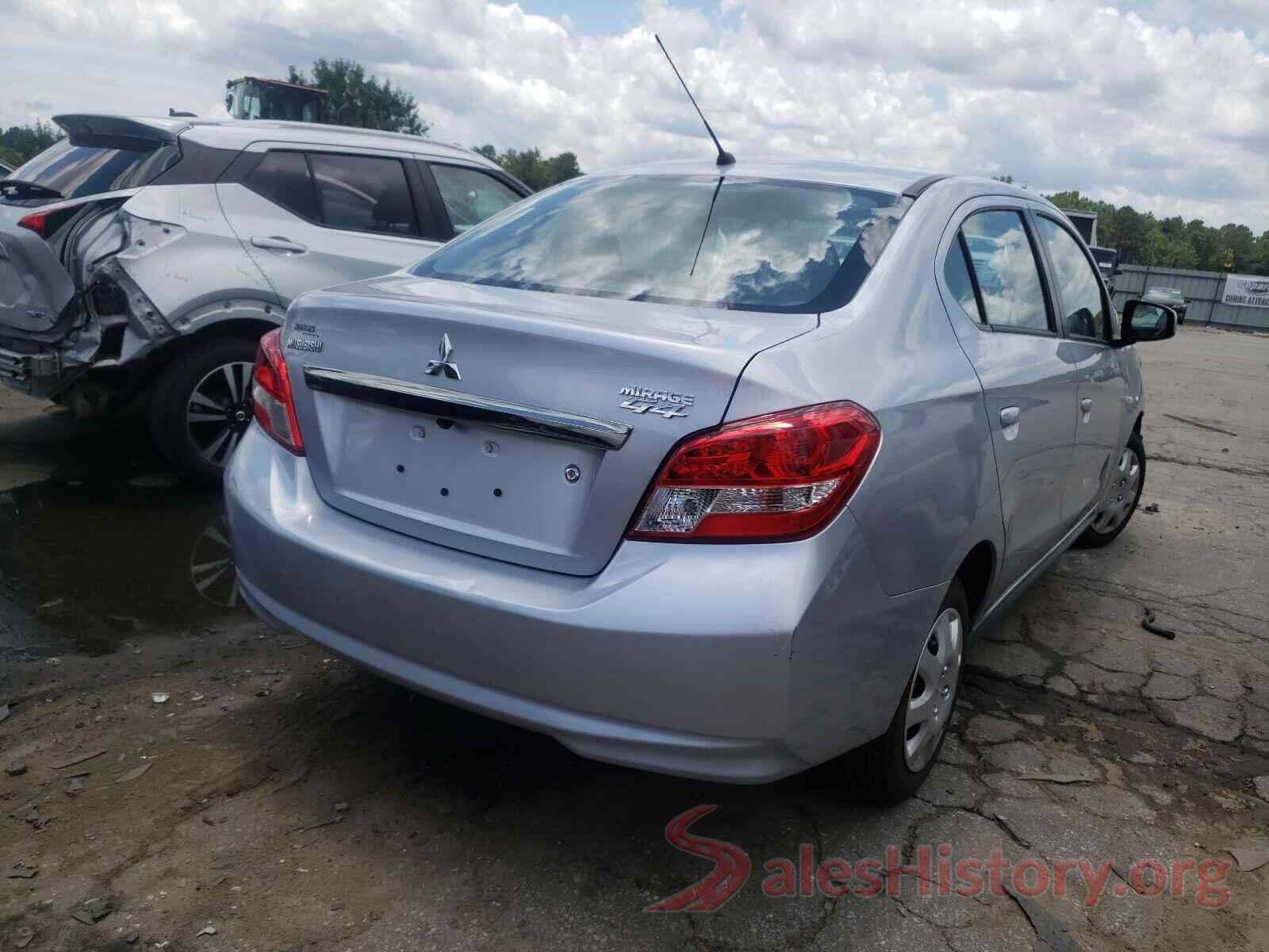 ML32F3FJXKHF18698 2019 MITSUBISHI MIRAGE