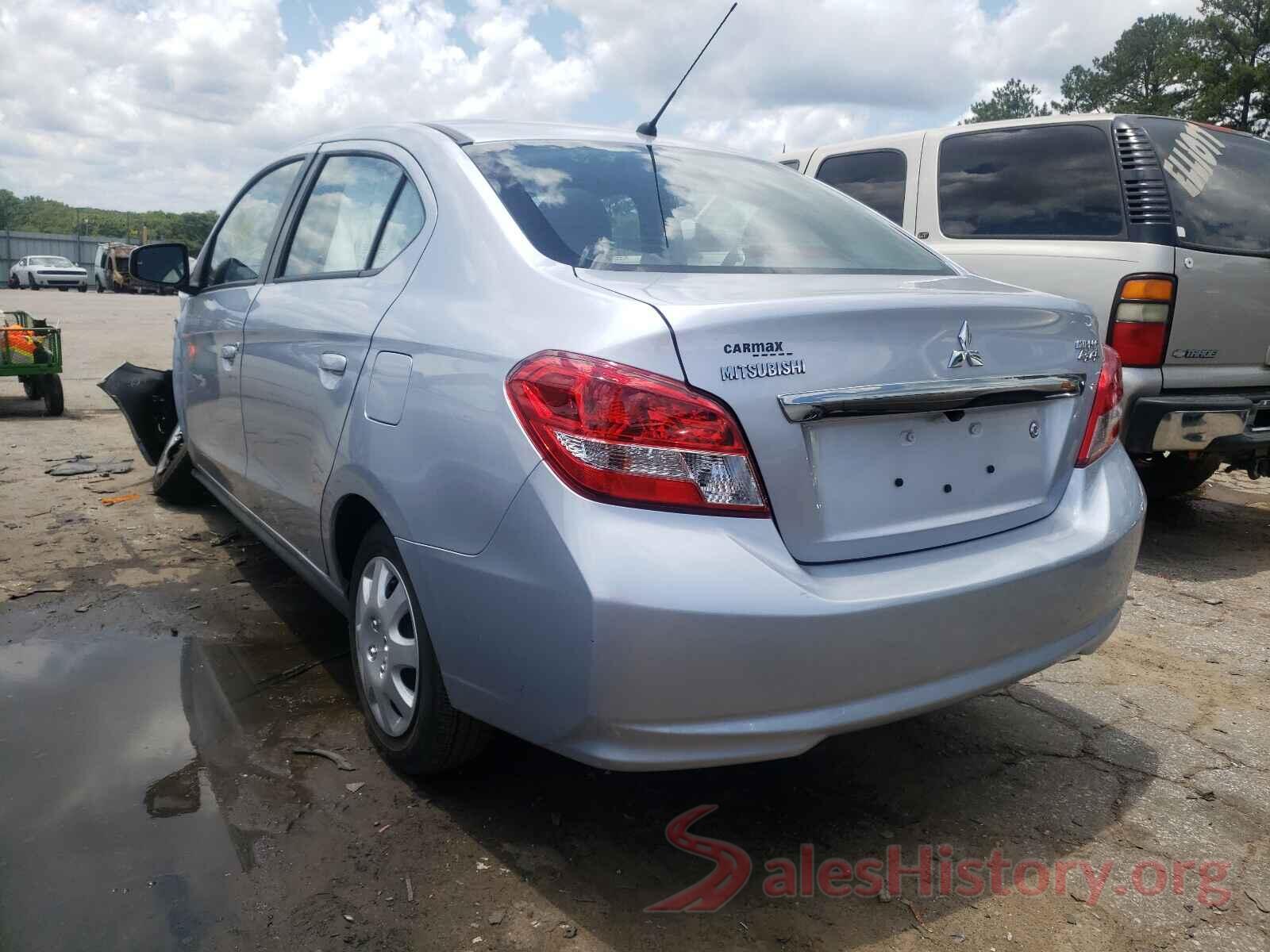 ML32F3FJXKHF18698 2019 MITSUBISHI MIRAGE