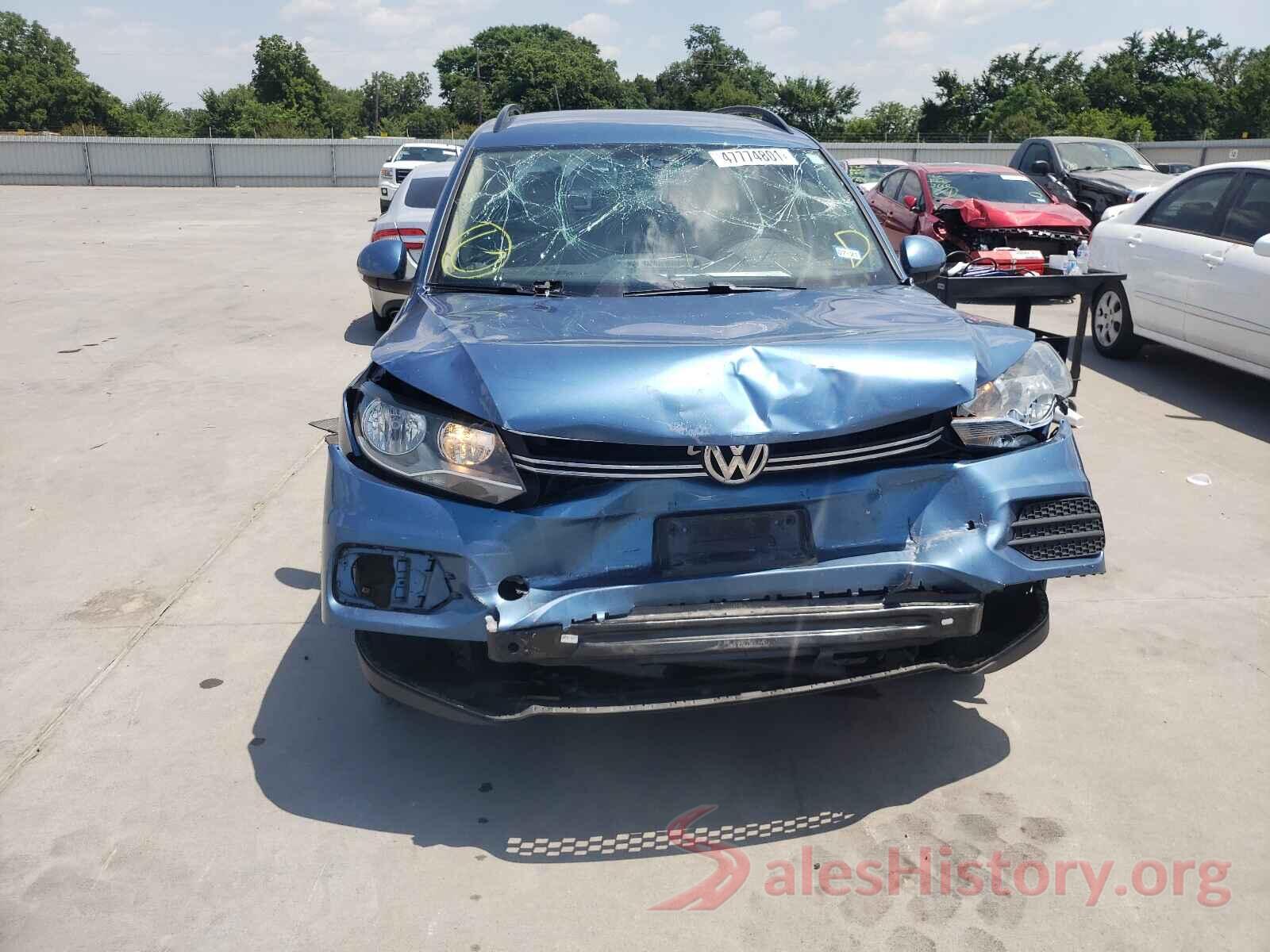 WVGAV7AX9HW510670 2017 VOLKSWAGEN TIGUAN