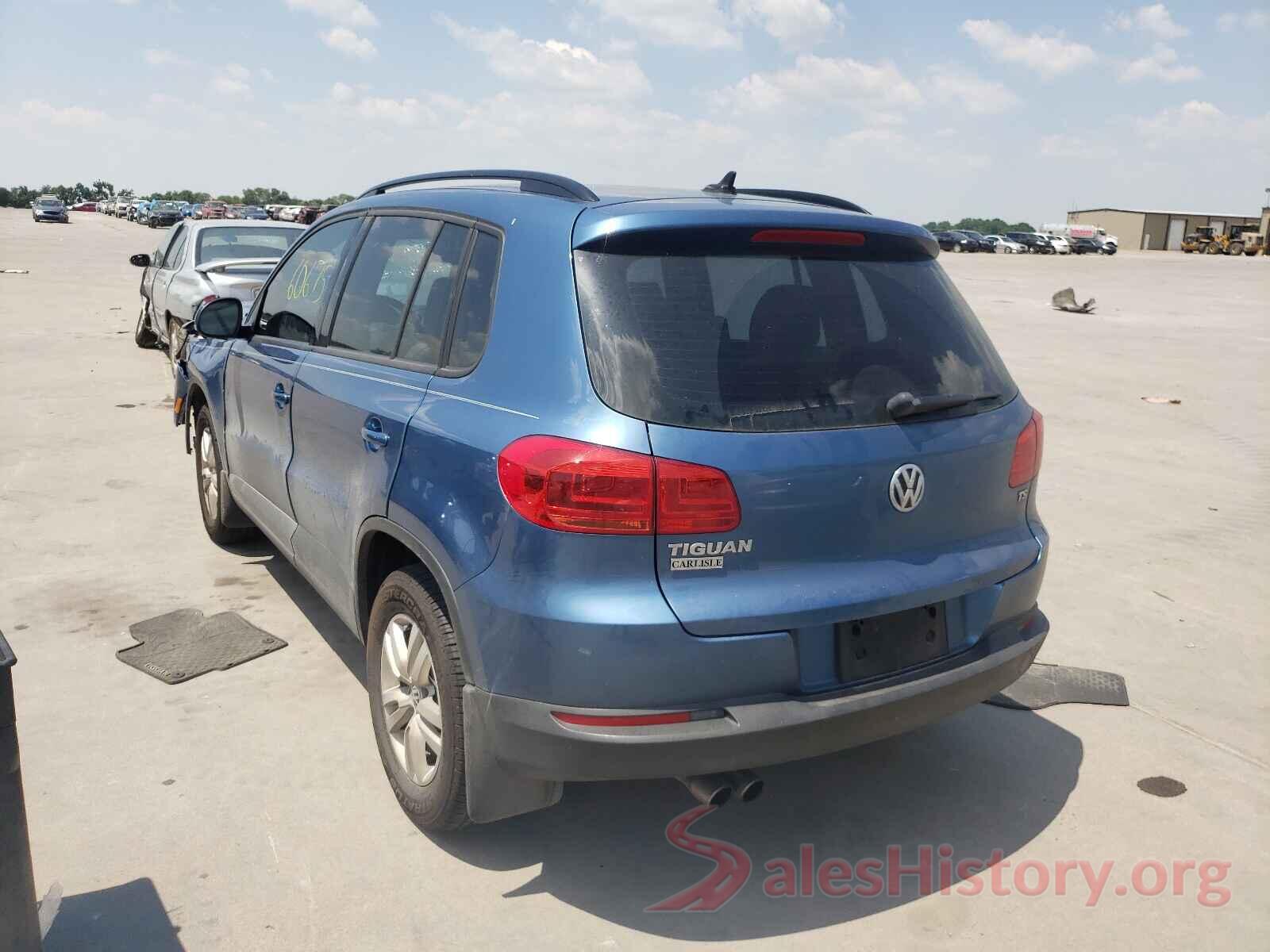 WVGAV7AX9HW510670 2017 VOLKSWAGEN TIGUAN