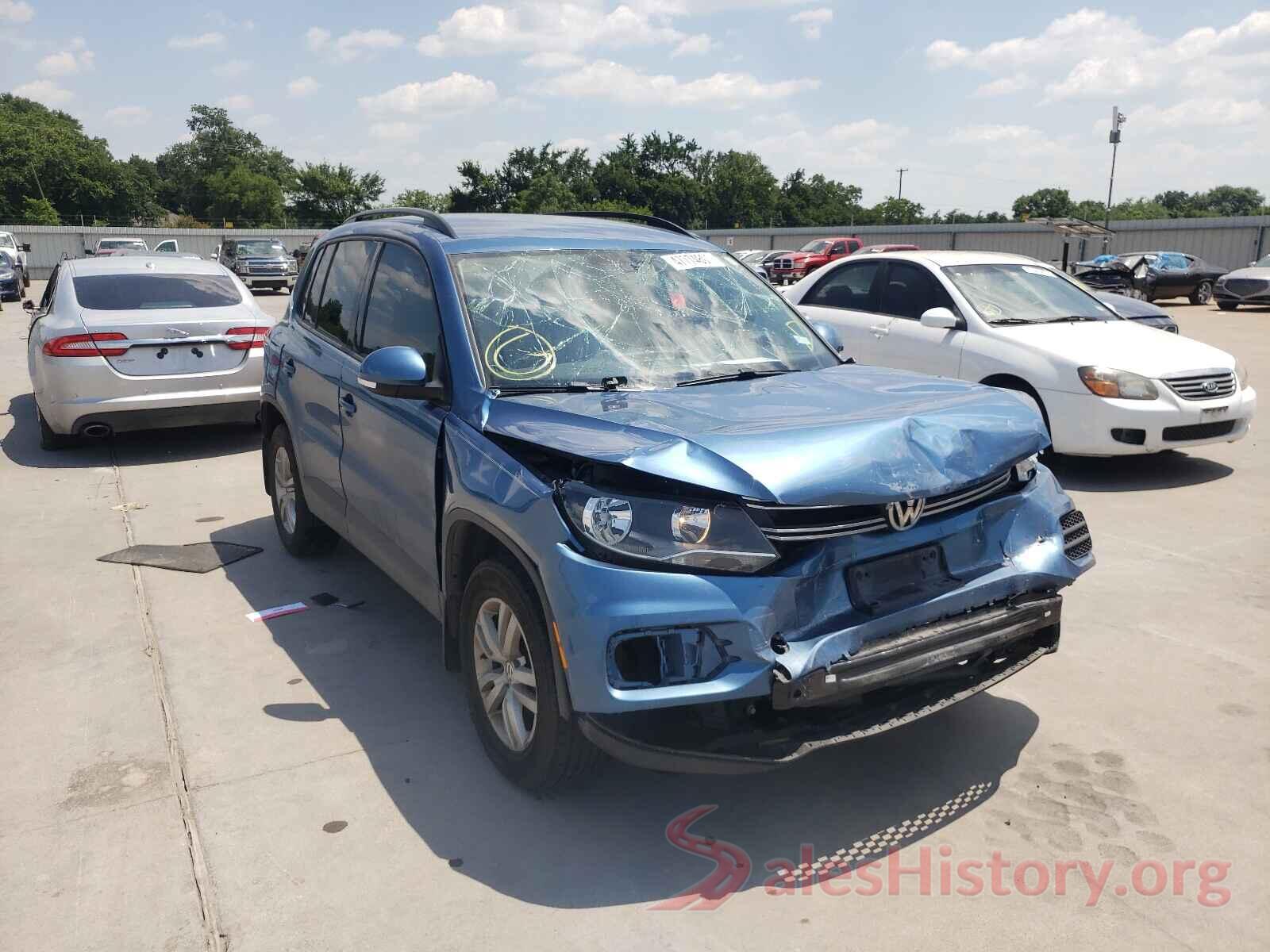 WVGAV7AX9HW510670 2017 VOLKSWAGEN TIGUAN