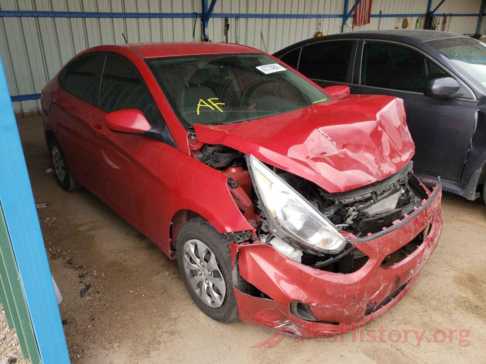 KMHCT4AE0GU089525 2016 HYUNDAI ACCENT