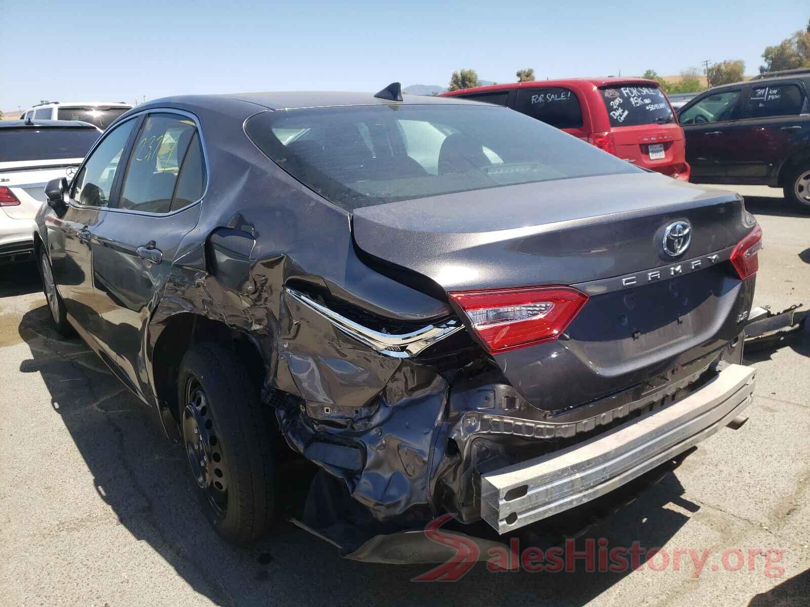 4T1B11HK7KU828300 2019 TOYOTA CAMRY