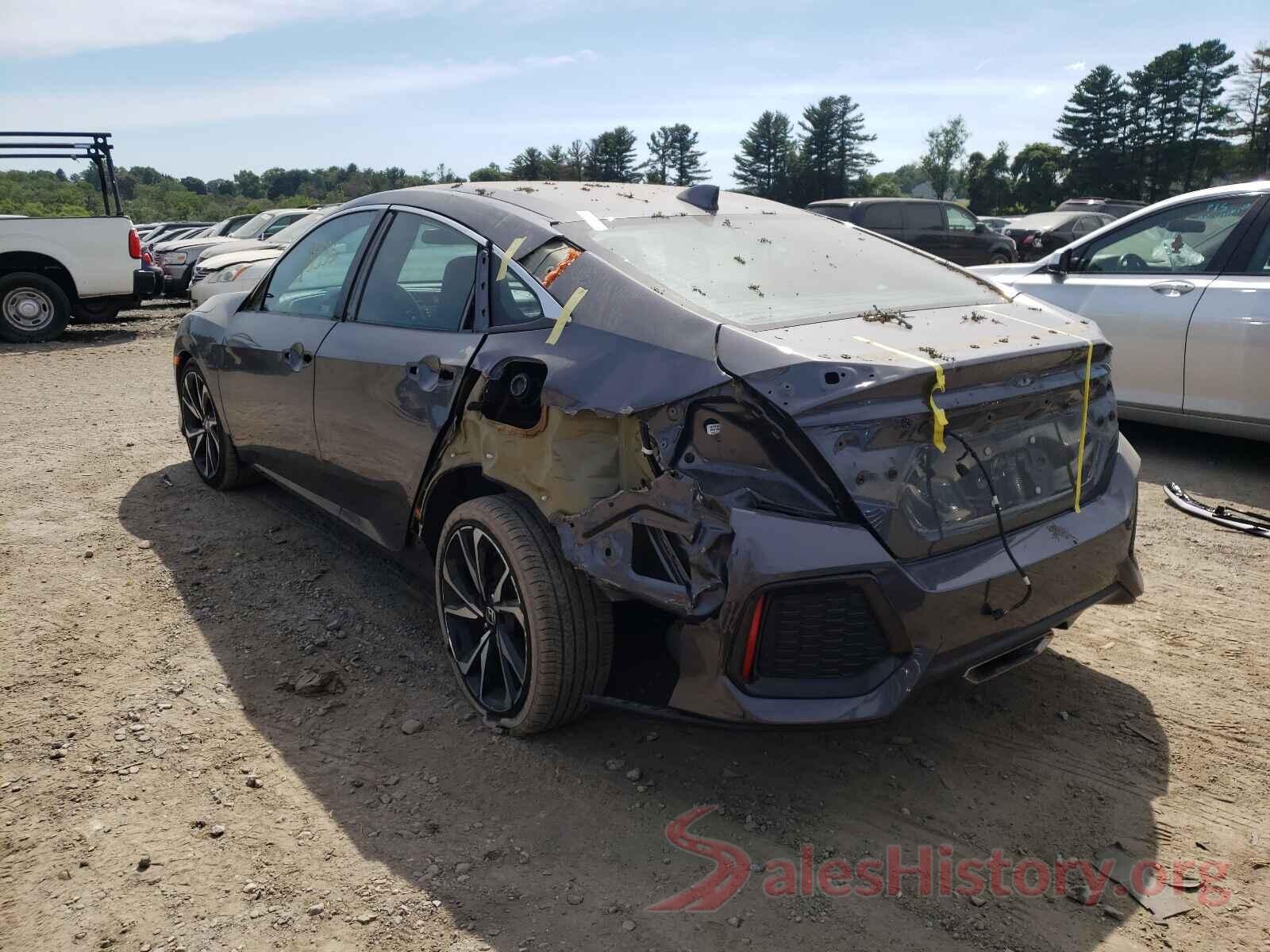 2HGFC1E55KH703203 2019 HONDA CIVIC