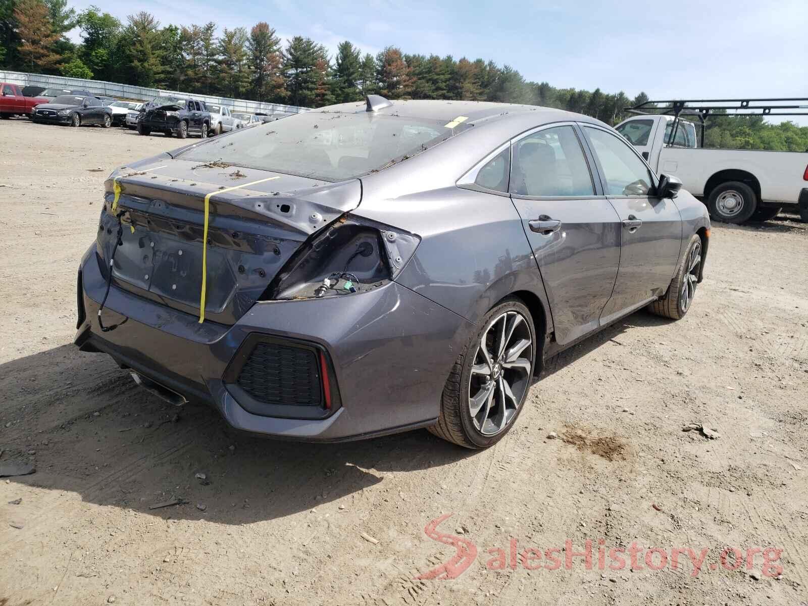 2HGFC1E55KH703203 2019 HONDA CIVIC