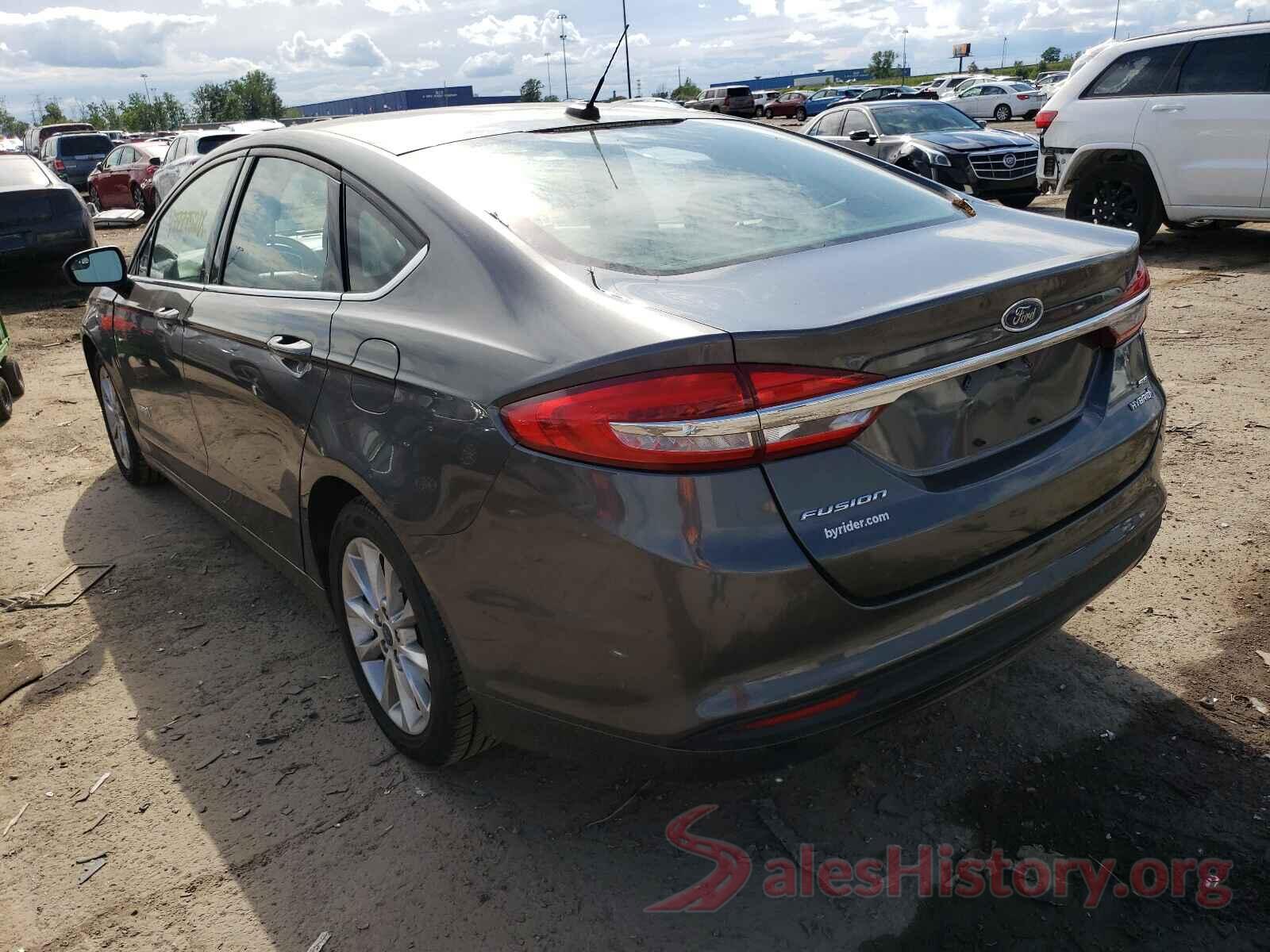 3FA6P0LU9HR314557 2017 FORD FUSION