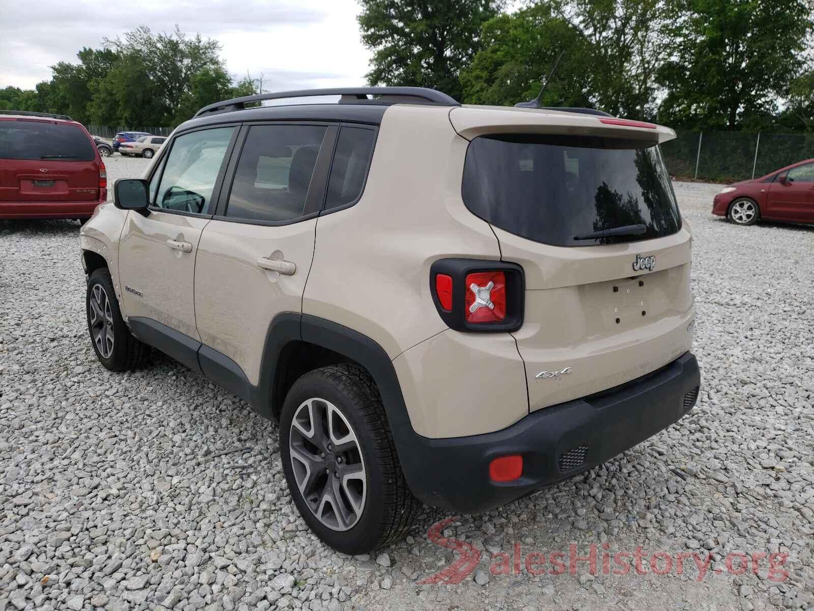 ZACCJBBT4GPD00397 2016 JEEP RENEGADE