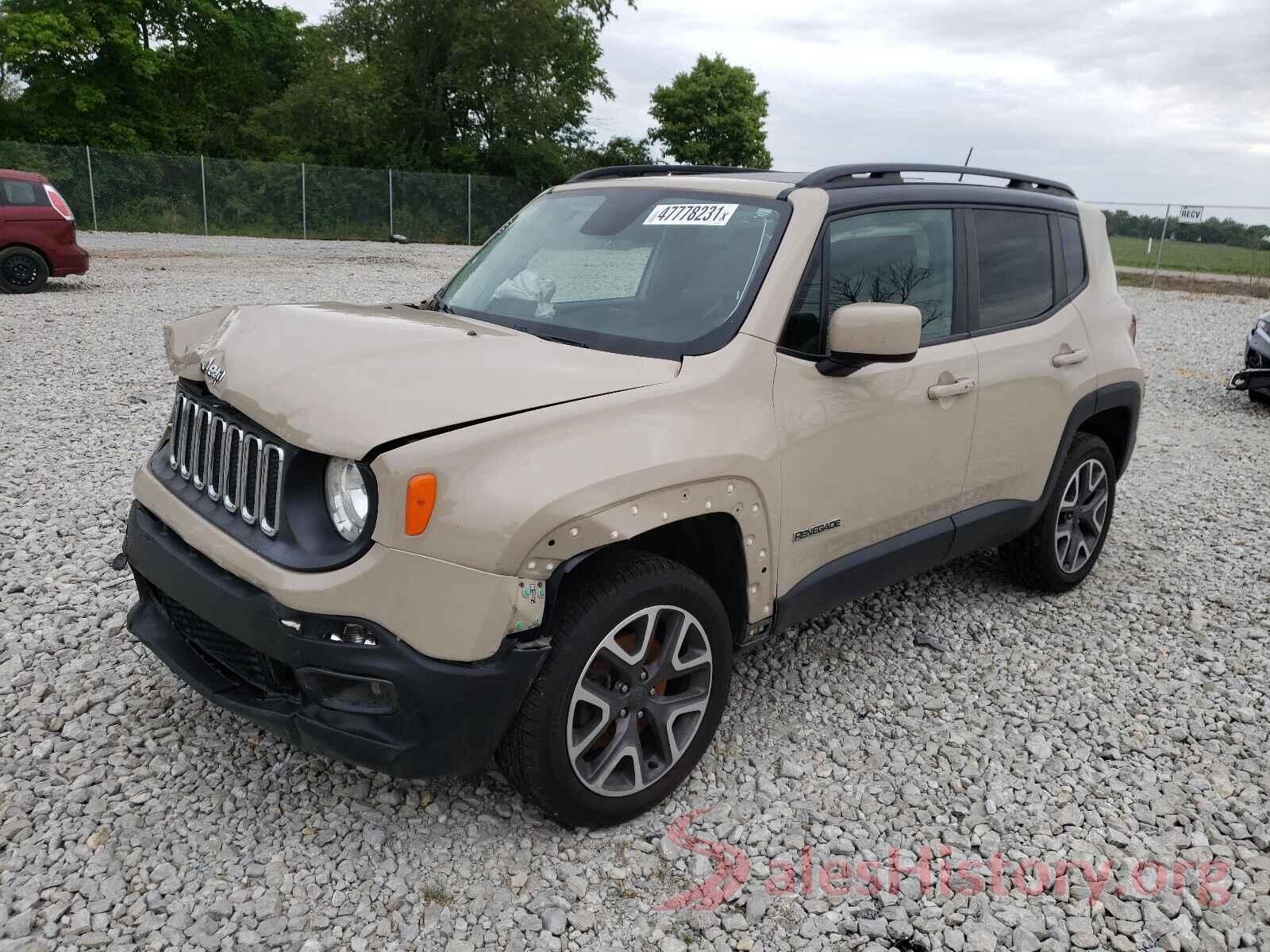 ZACCJBBT4GPD00397 2016 JEEP RENEGADE