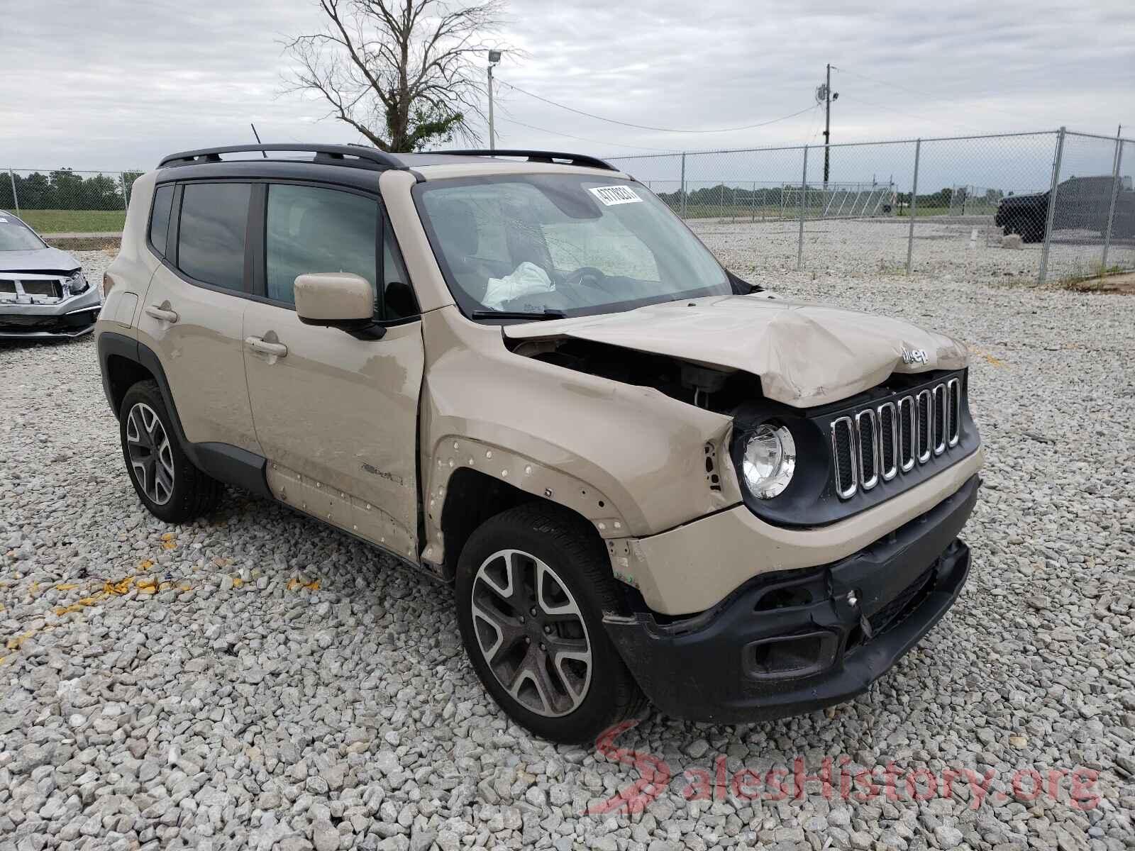 ZACCJBBT4GPD00397 2016 JEEP RENEGADE