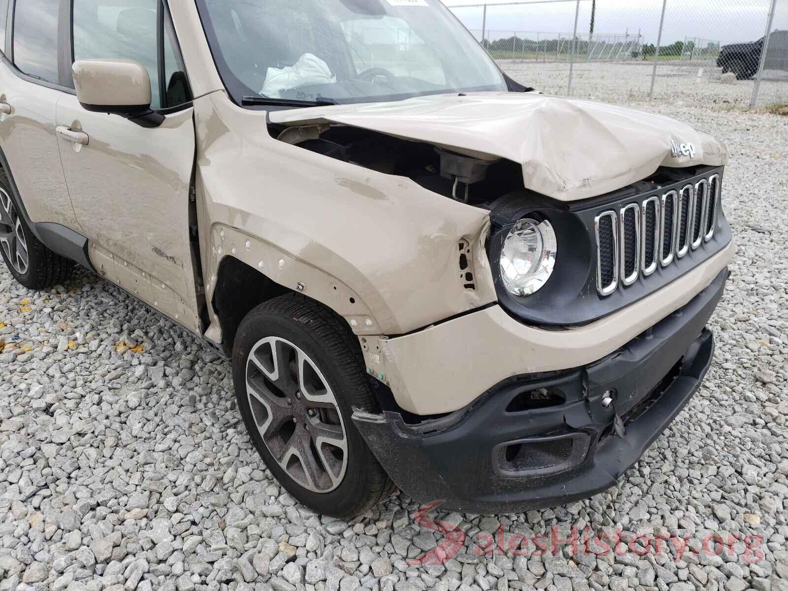 ZACCJBBT4GPD00397 2016 JEEP RENEGADE