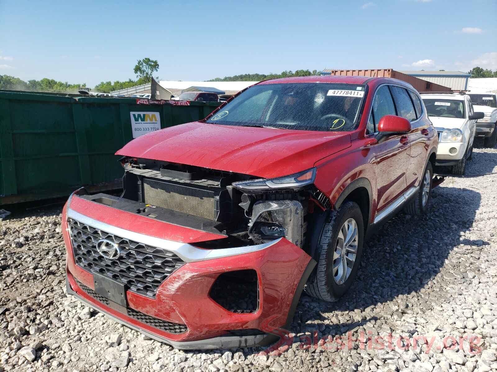 5NMS23AD4KH100613 2019 HYUNDAI SANTA FE