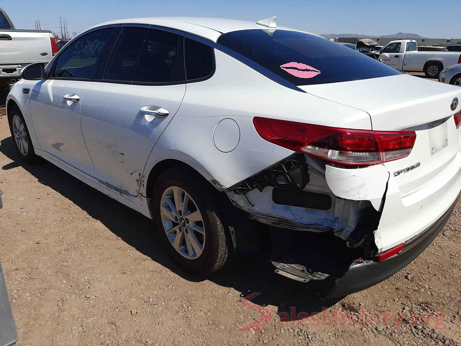 5XXGT4L31GG050224 2016 KIA OPTIMA