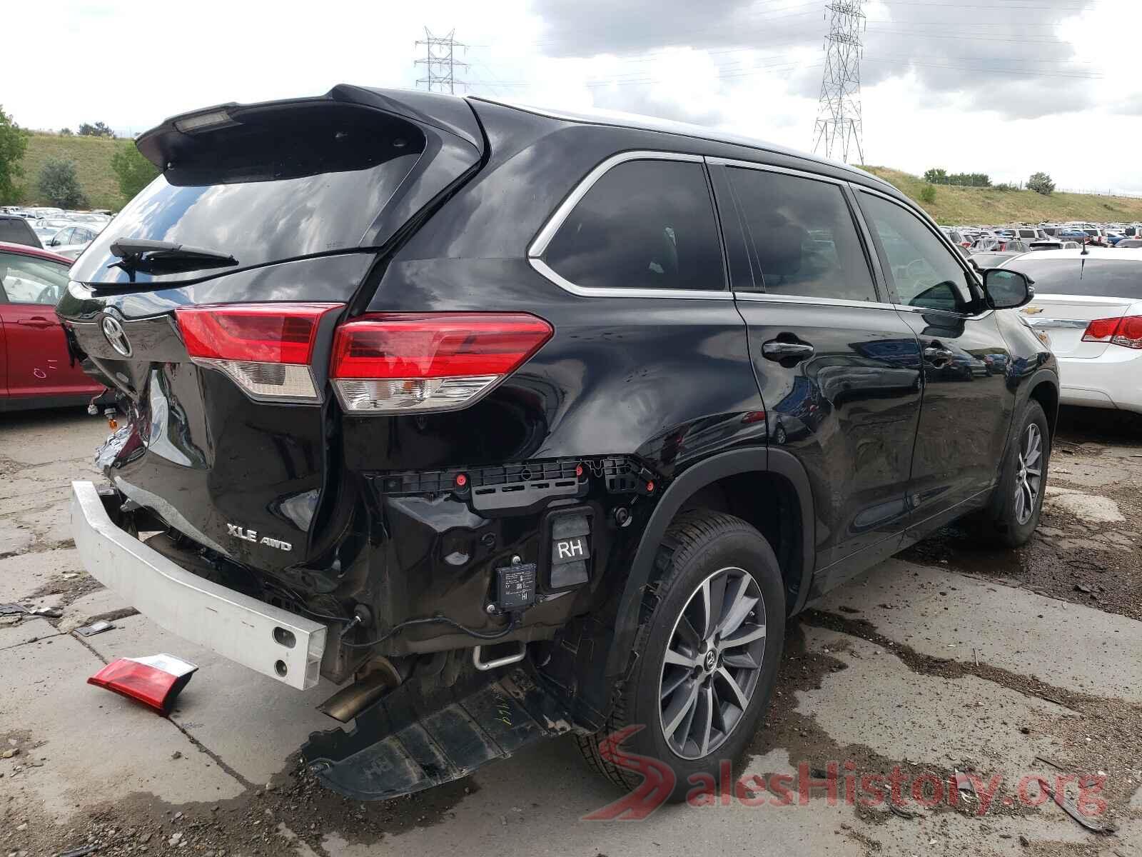 5TDJZRFH3JS854281 2018 TOYOTA HIGHLANDER