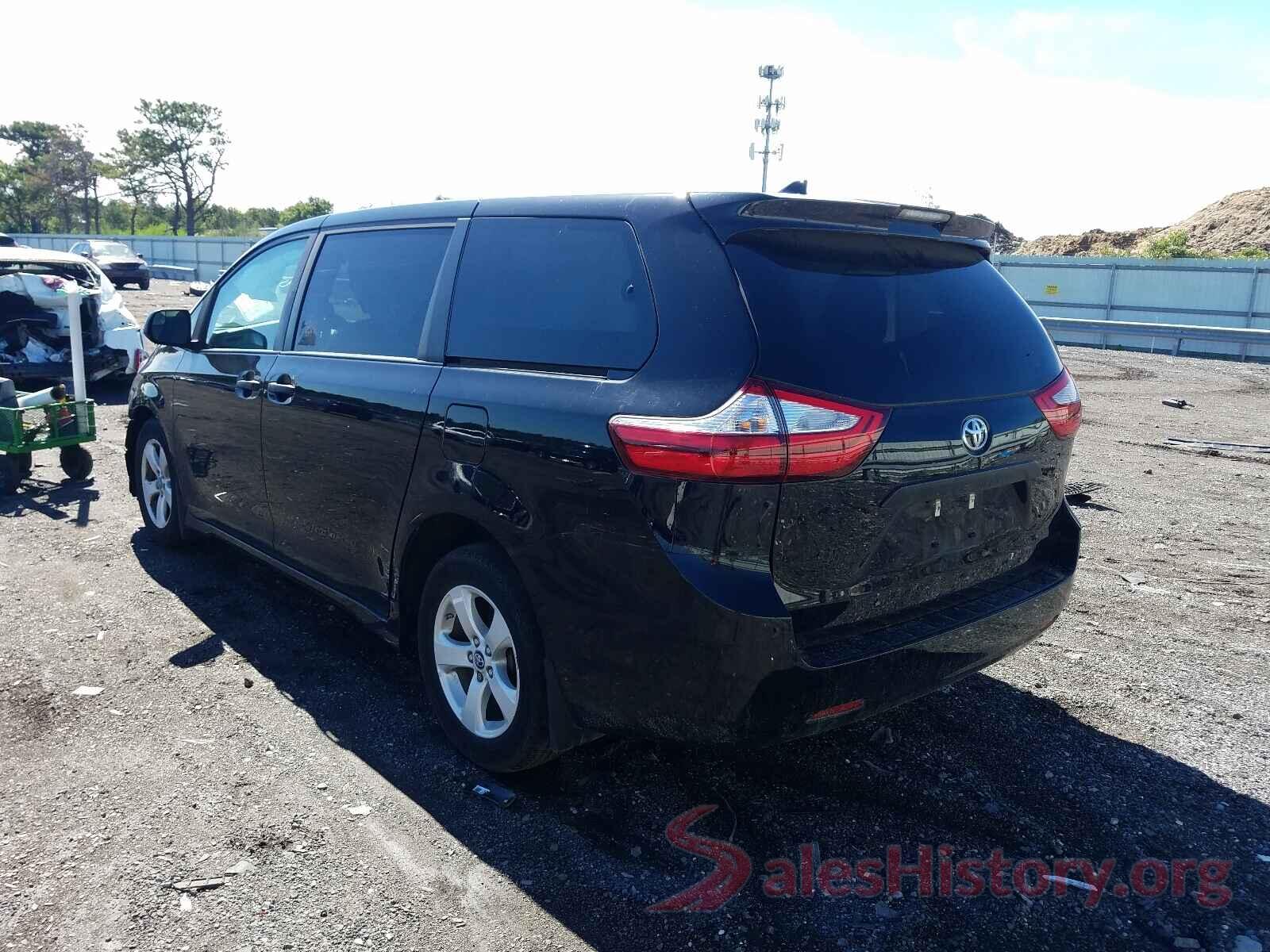 5TDZZ3DC6KS984385 2019 TOYOTA SIENNA