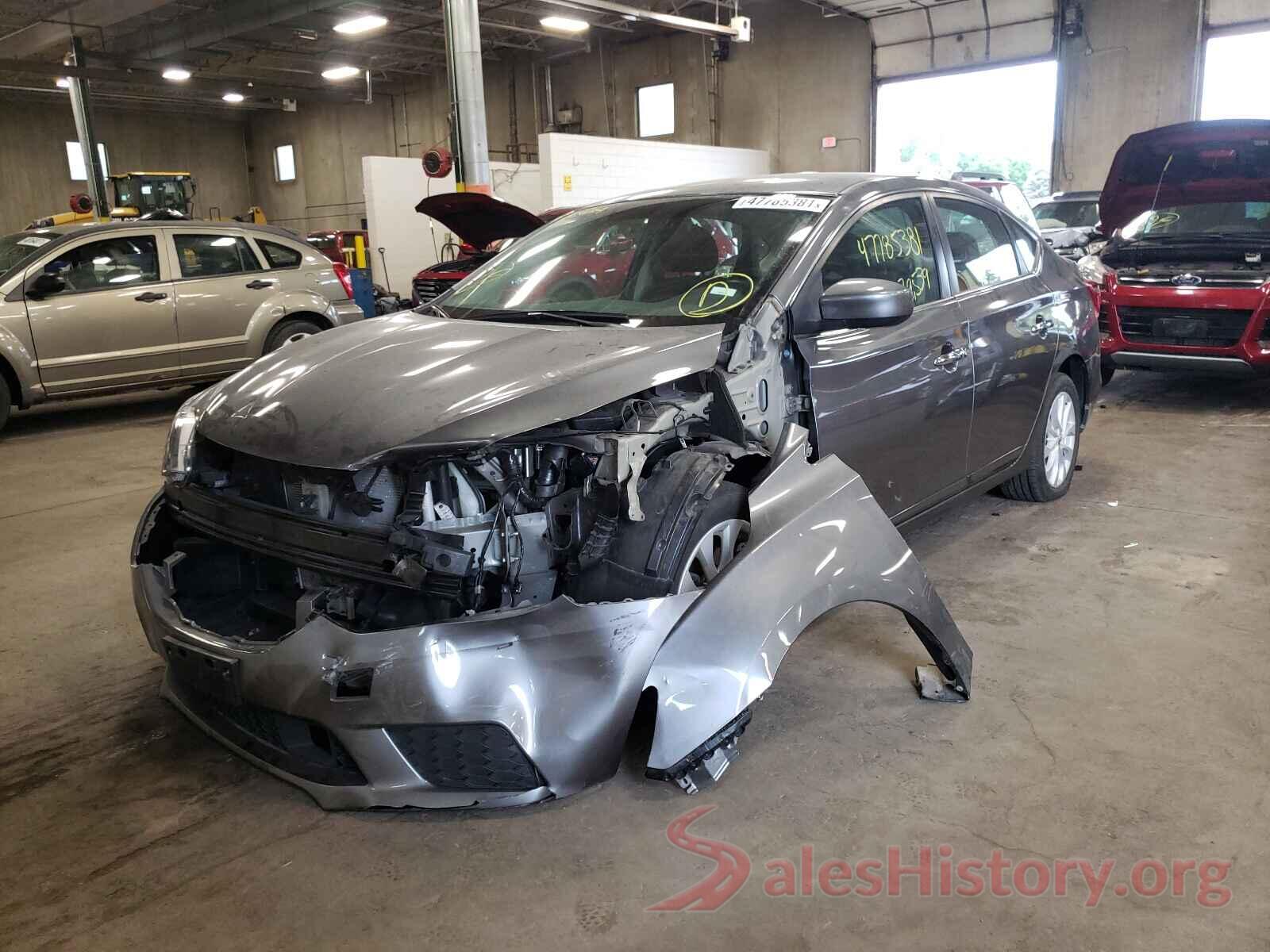 3N1AB7AP2KY348168 2019 NISSAN SENTRA