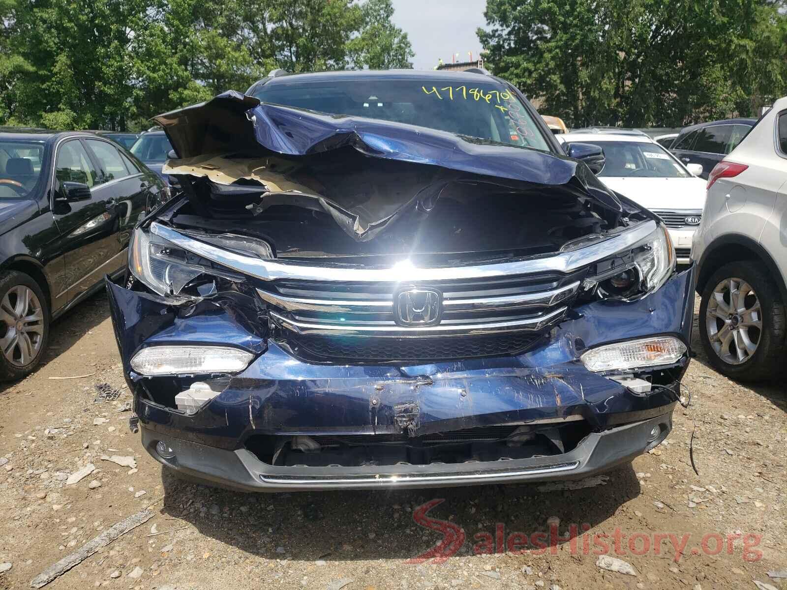 5FNYF6H90GB043062 2016 HONDA PILOT