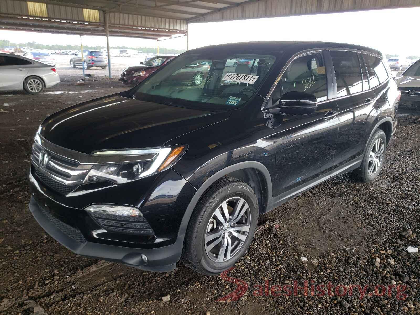 5FNYF5H54HB046877 2017 HONDA PILOT