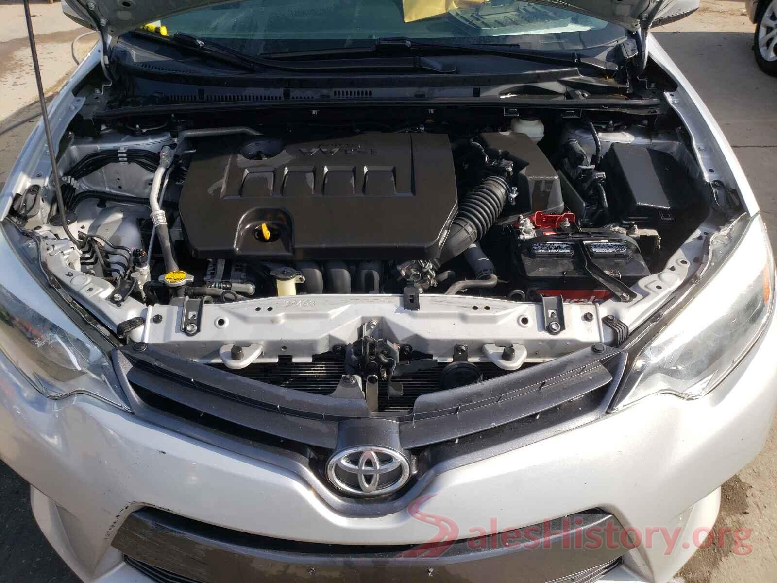 2T1BURHE6GC742761 2016 TOYOTA COROLLA