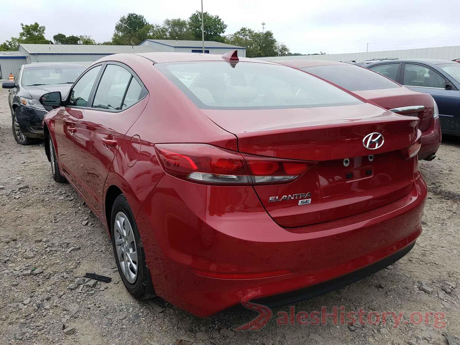 KMHD74LF8HU431190 2017 HYUNDAI ELANTRA