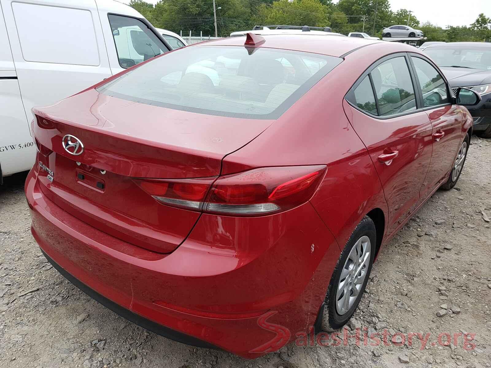 KMHD74LF8HU431190 2017 HYUNDAI ELANTRA