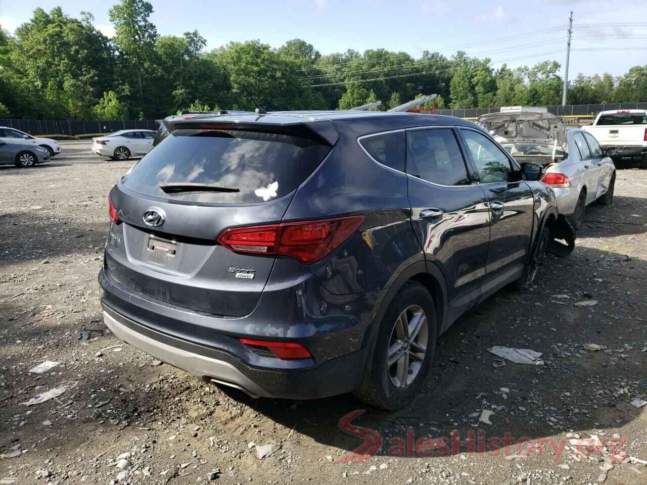 5NMZTDLB6JH105436 2018 HYUNDAI SANTA FE