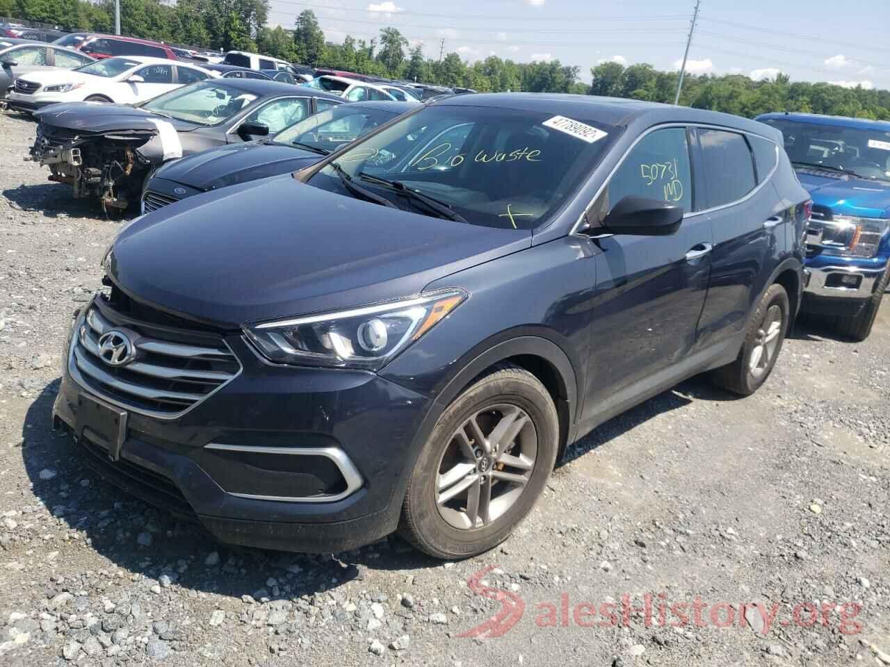 5NMZTDLB6JH105436 2018 HYUNDAI SANTA FE