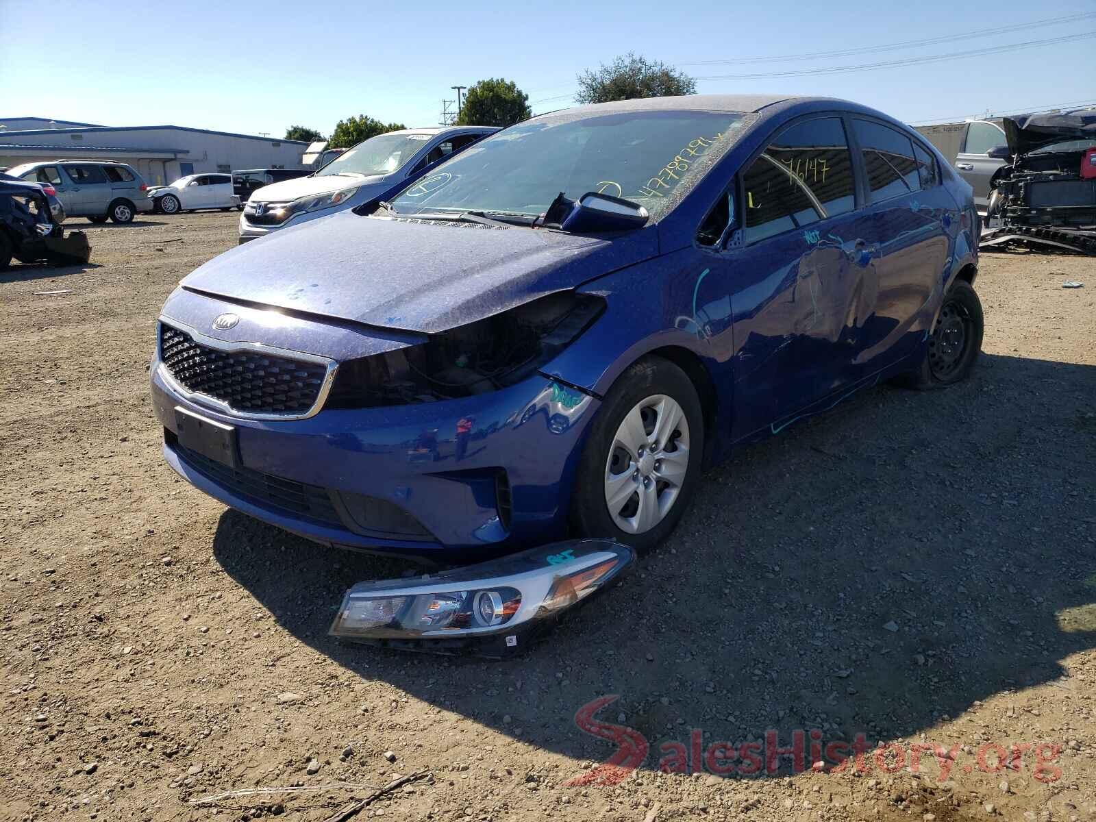 3KPFK4A77HE089107 2017 KIA FORTE