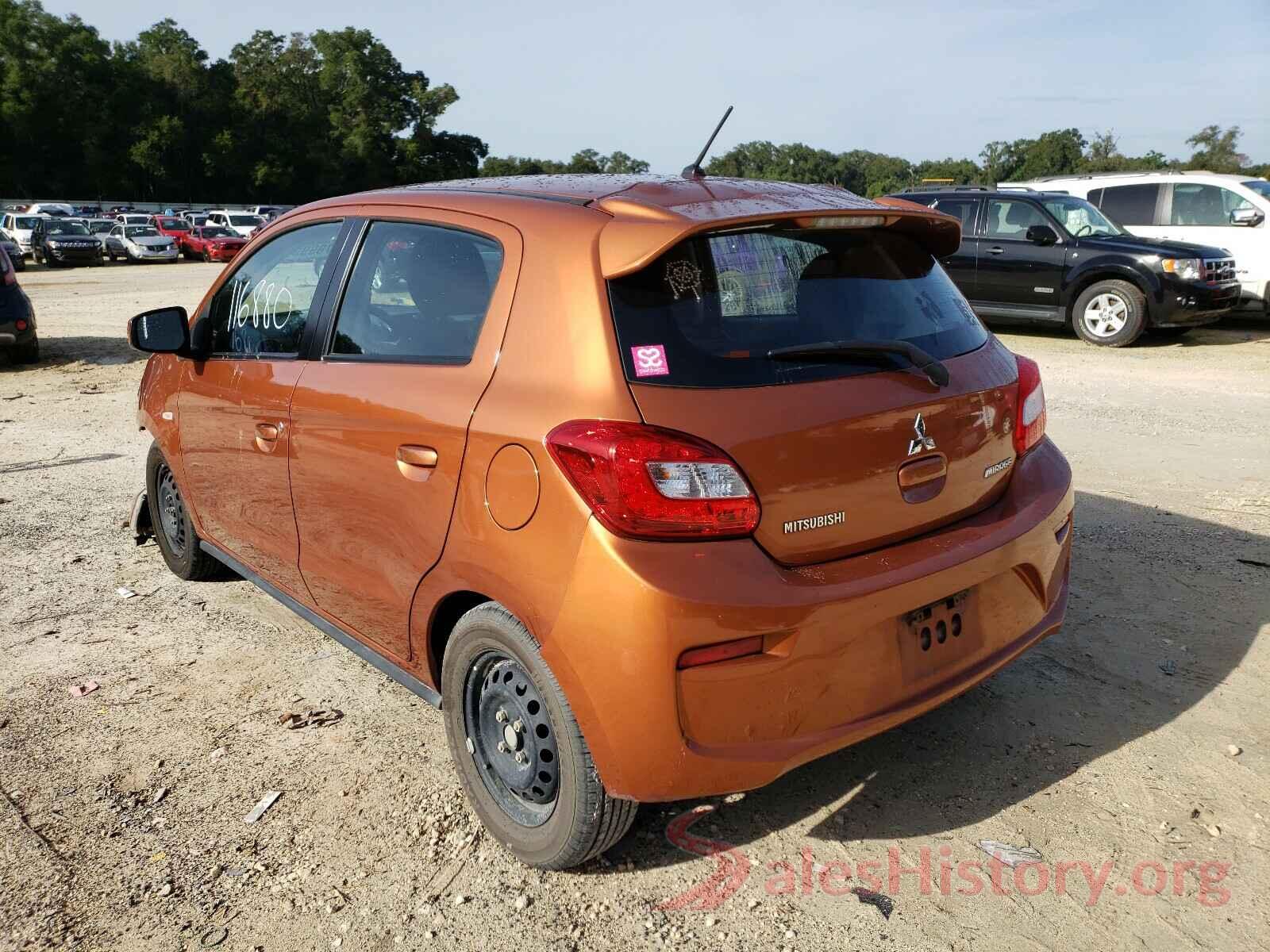 ML32A3HJ4HH014018 2017 MITSUBISHI MIRAGE