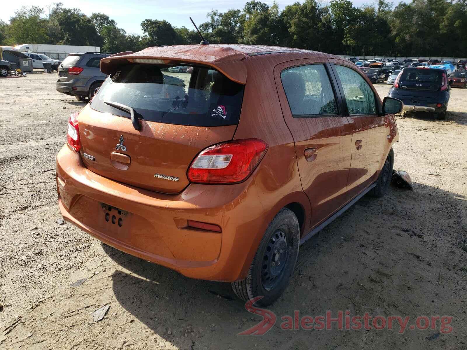 ML32A3HJ4HH014018 2017 MITSUBISHI MIRAGE