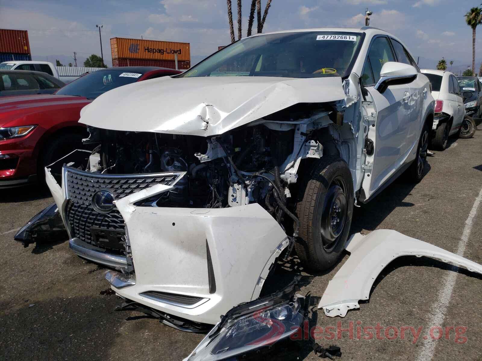 2T2HGMDA0LC049231 2020 LEXUS RX450