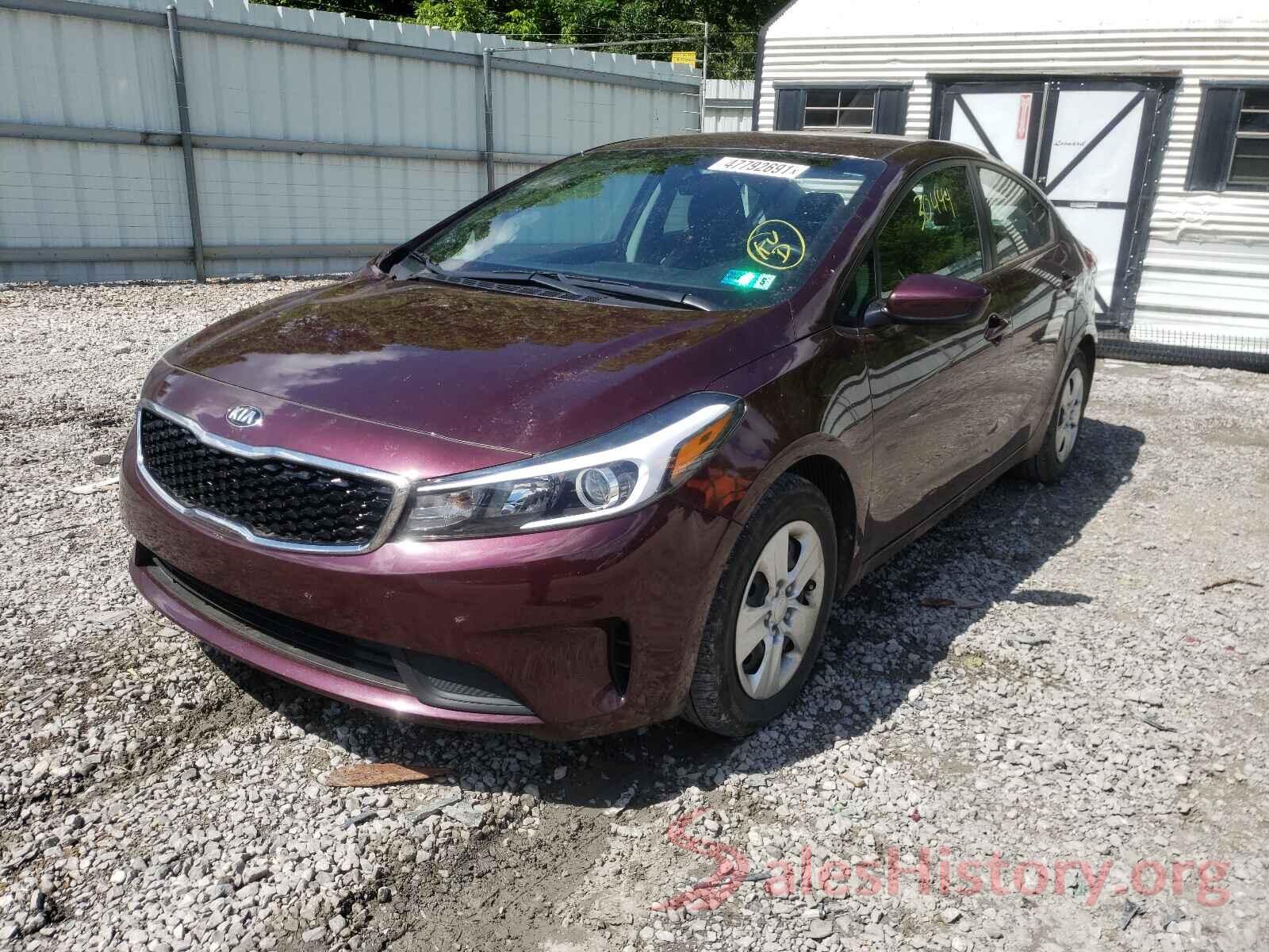 3KPFK4A70JE178829 2018 KIA FORTE