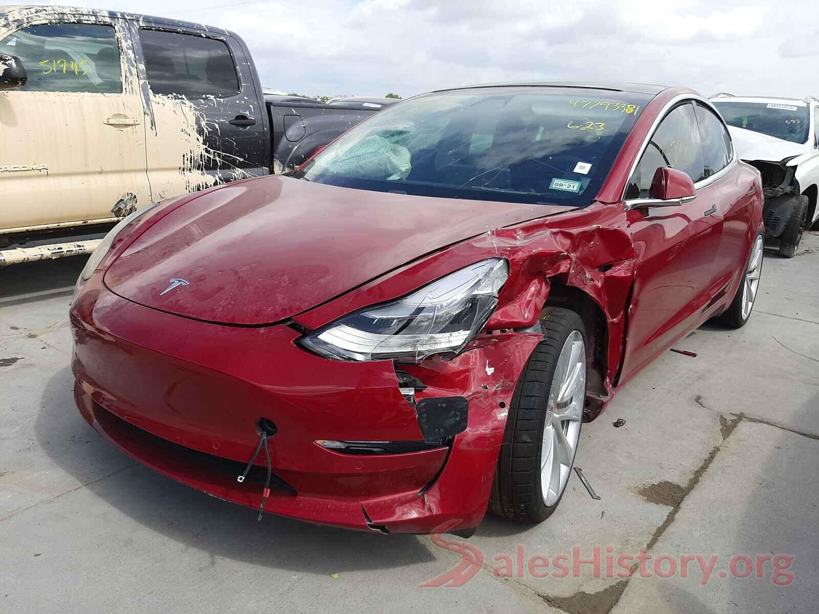 5YJ3E1EB7KF447086 2019 TESLA MODEL 3