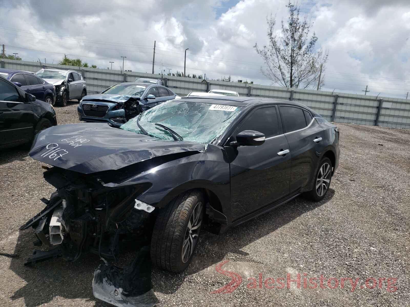 1N4AA6AV7KC369167 2019 NISSAN MAXIMA