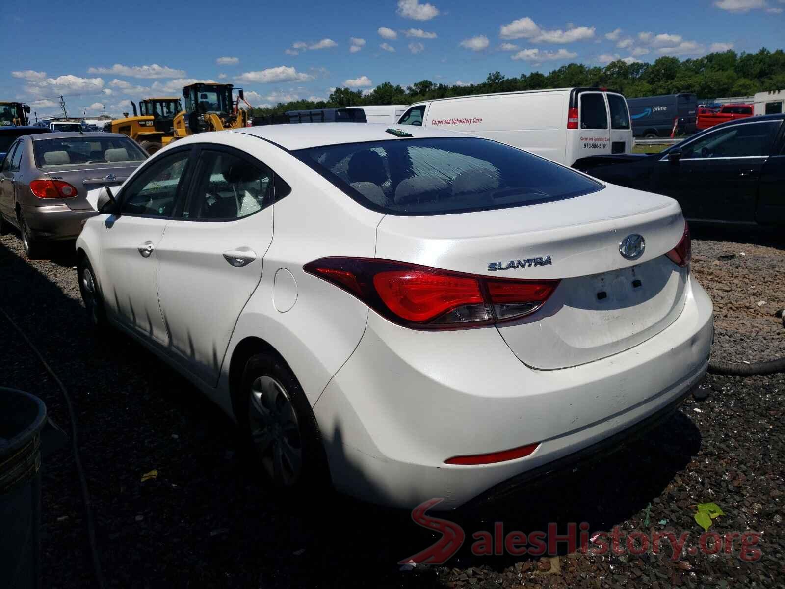 5NPDH4AEXGH673239 2016 HYUNDAI ELANTRA