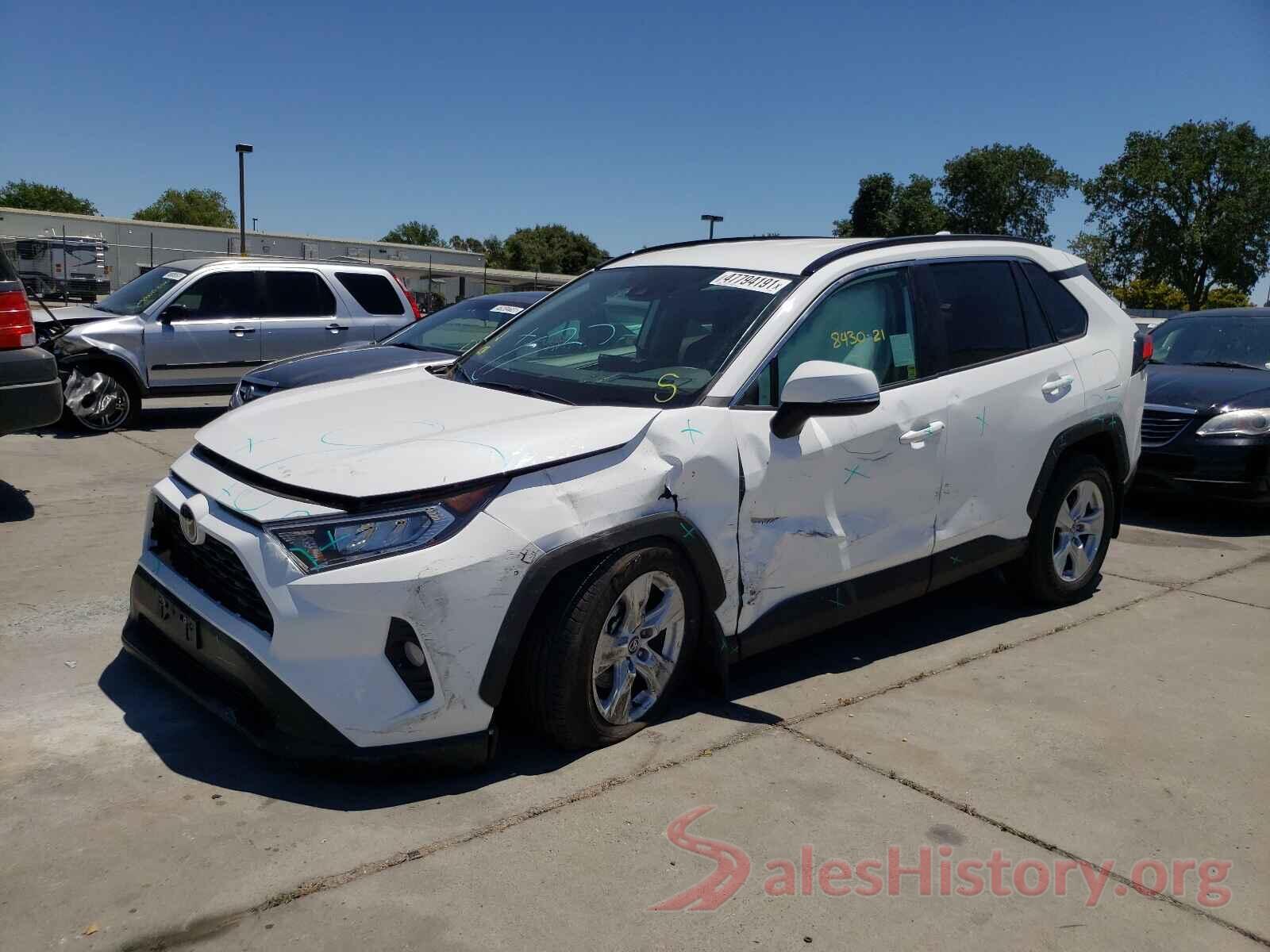 2T3W1RFV2MC100800 2021 TOYOTA RAV4