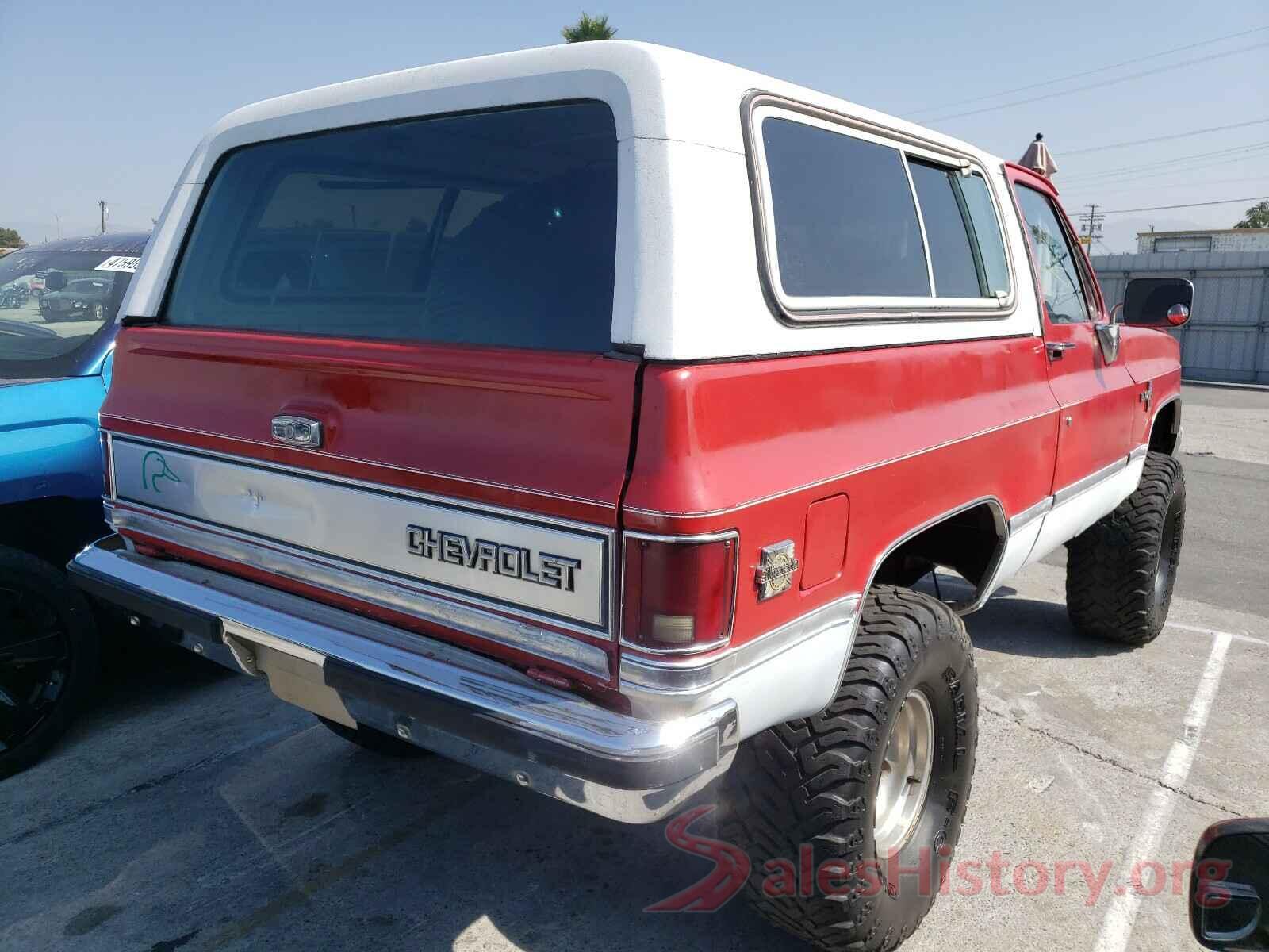 1G8EK18LXFF117847 1985 CHEVROLET BLAZER