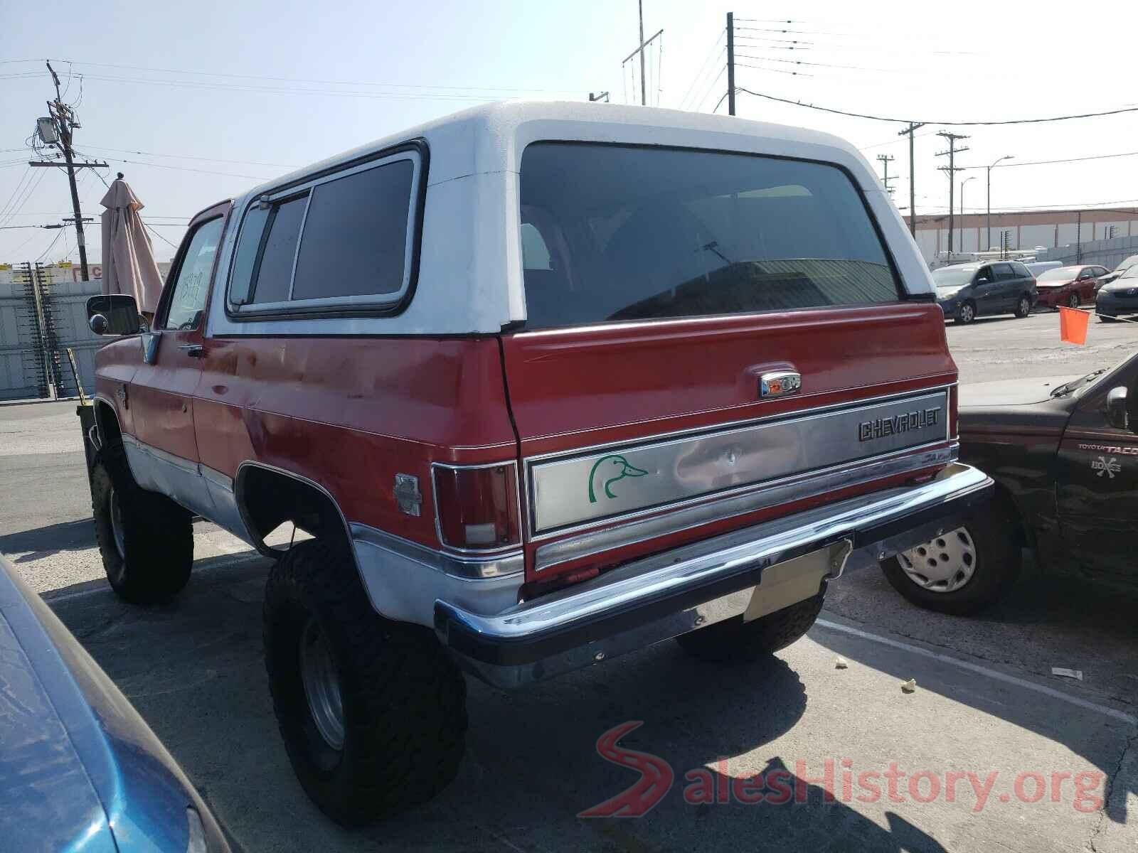 1G8EK18LXFF117847 1985 CHEVROLET BLAZER